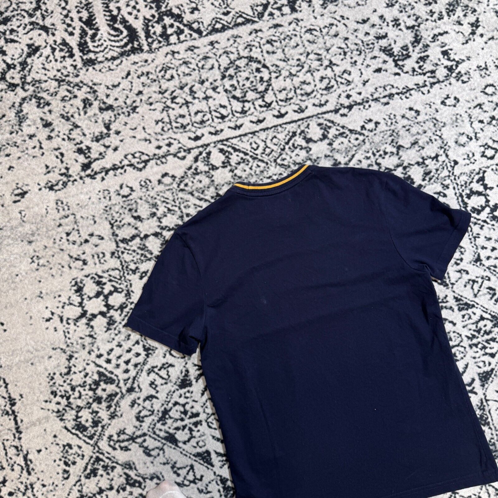 Guess × Vintage Vintage GuessNavy Yellow Cotton T-Shirt Size XS Asap Rocky Size US XS / EU 42 / 0 - 10 Thumbnail