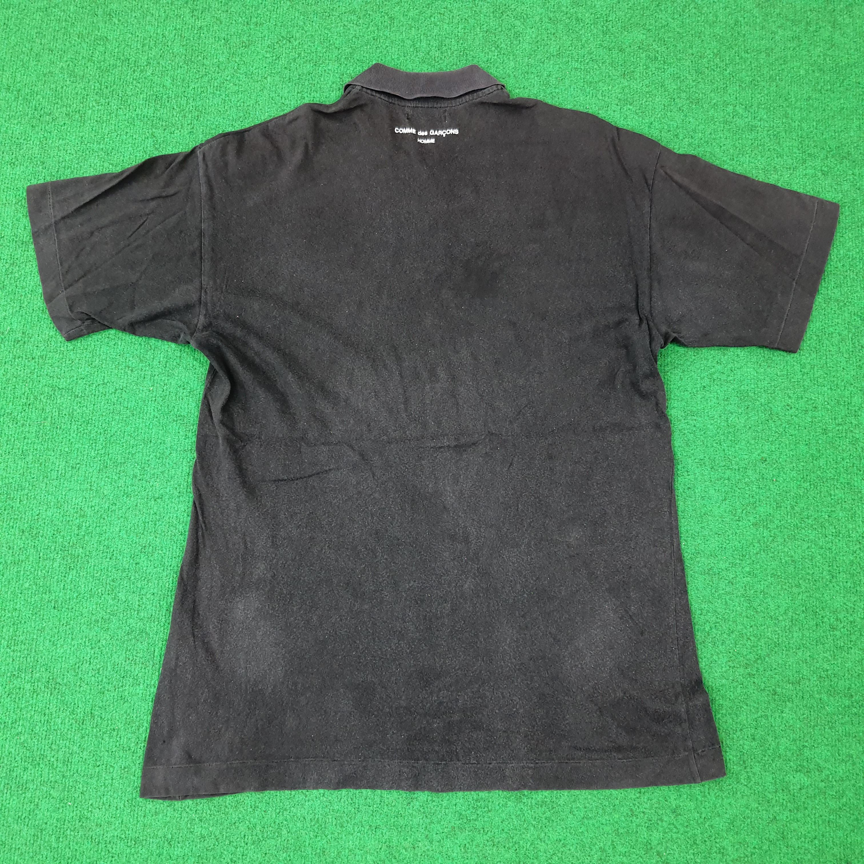 Comme des Garcons Vintage Comme Des Garcons Homme Polo Shirt C239N78 Size US M / EU 48-50 / 2 - 3 Thumbnail
