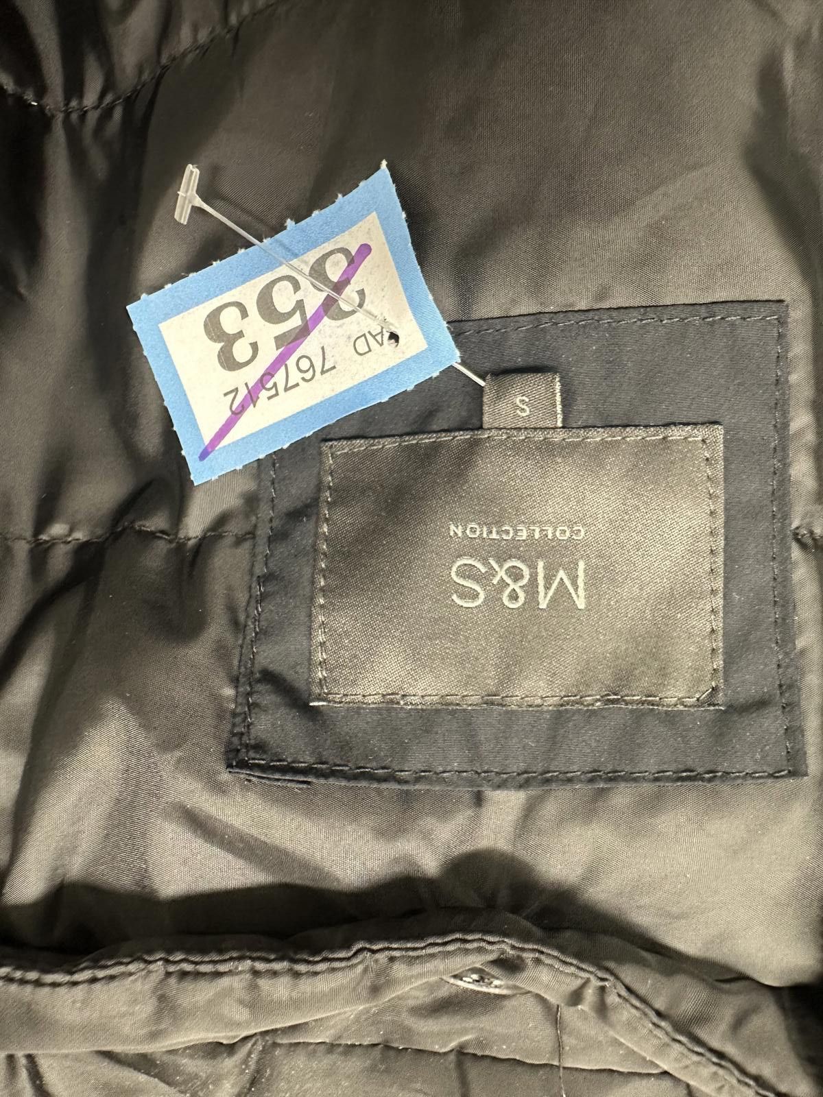 Other M&S Collection Men's Black Layered Winter Coat Jacket Size S Size US S / EU 44-46 / 1 - 2 Thumbnail