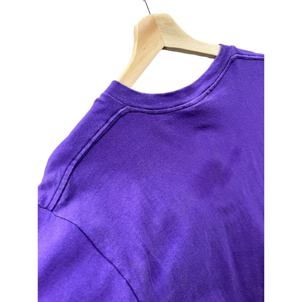 Vintage Vintage 1990's BVD Essential Purple Pocket Tee Size US L / EU 52-54 / 3 - 6 Thumbnail