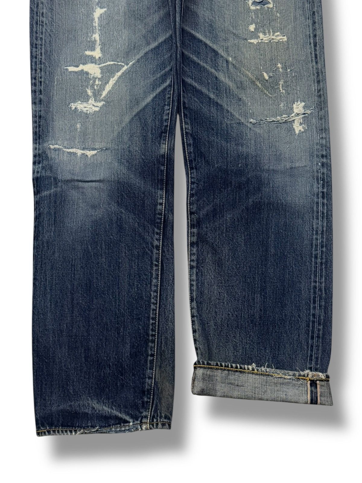 Evisu Vintage 00s Evisu No.2 Lot 2001 Selvedge Japan Denim Jeans Size US 32 / EU 48 - 6 Thumbnail