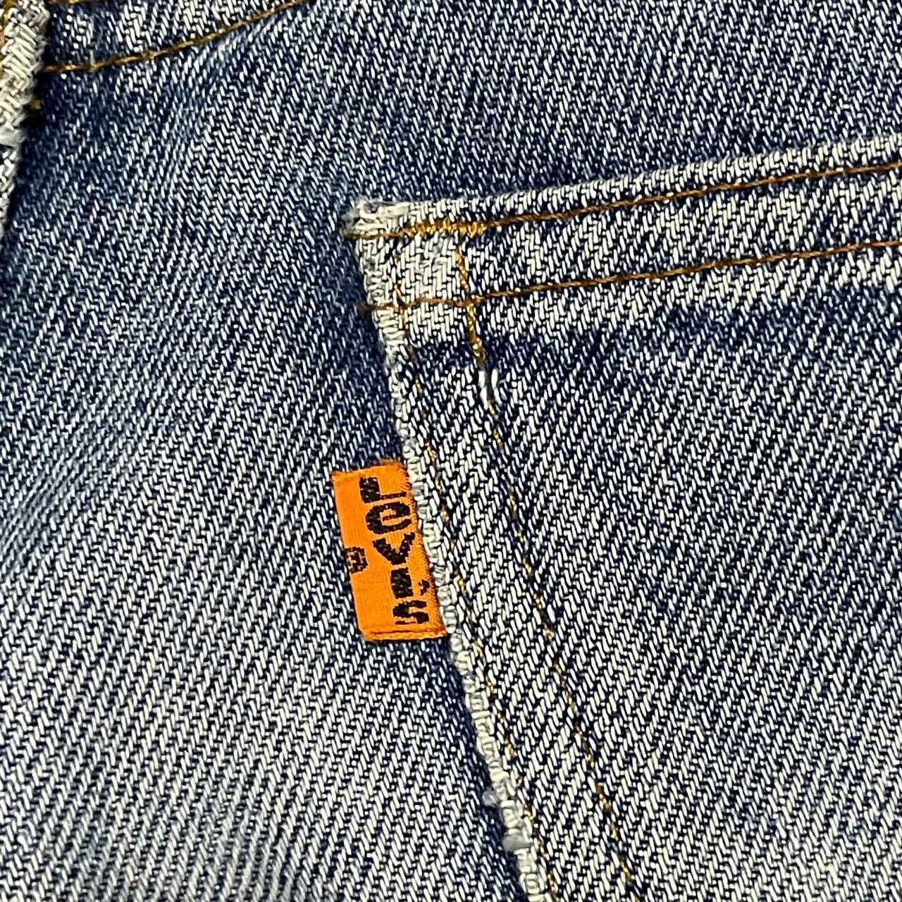 Levi's Vintage 70's Levis Orange Tab Denim Jeans Size US 35 - 15 Thumbnail