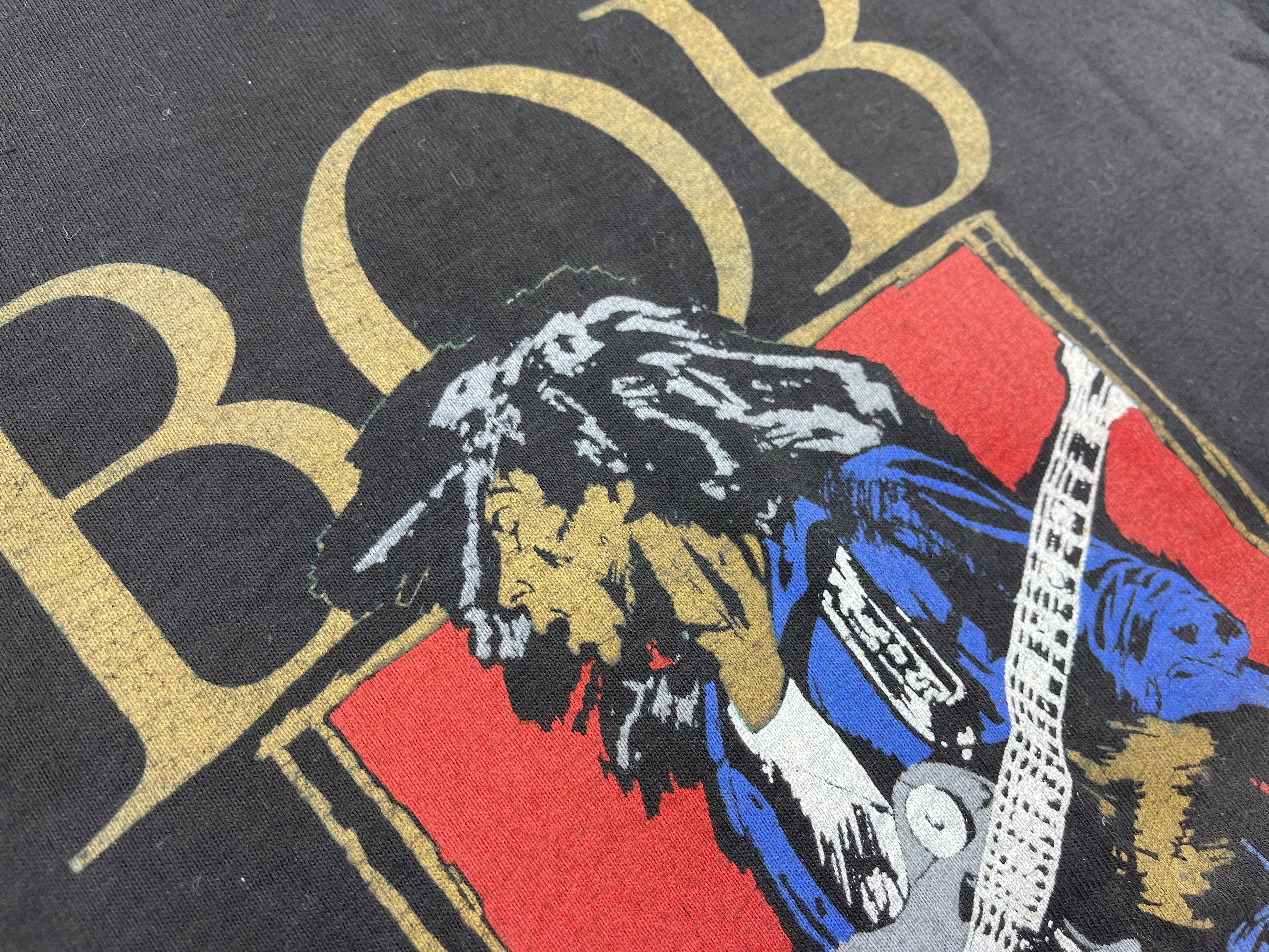 Band Tees × Bob Marley Vintage Bob Marley t-shirt, 1984, 80s, Rock, reggae, 1980s S Size US S / EU 44-46 / 1 - 6 Thumbnail