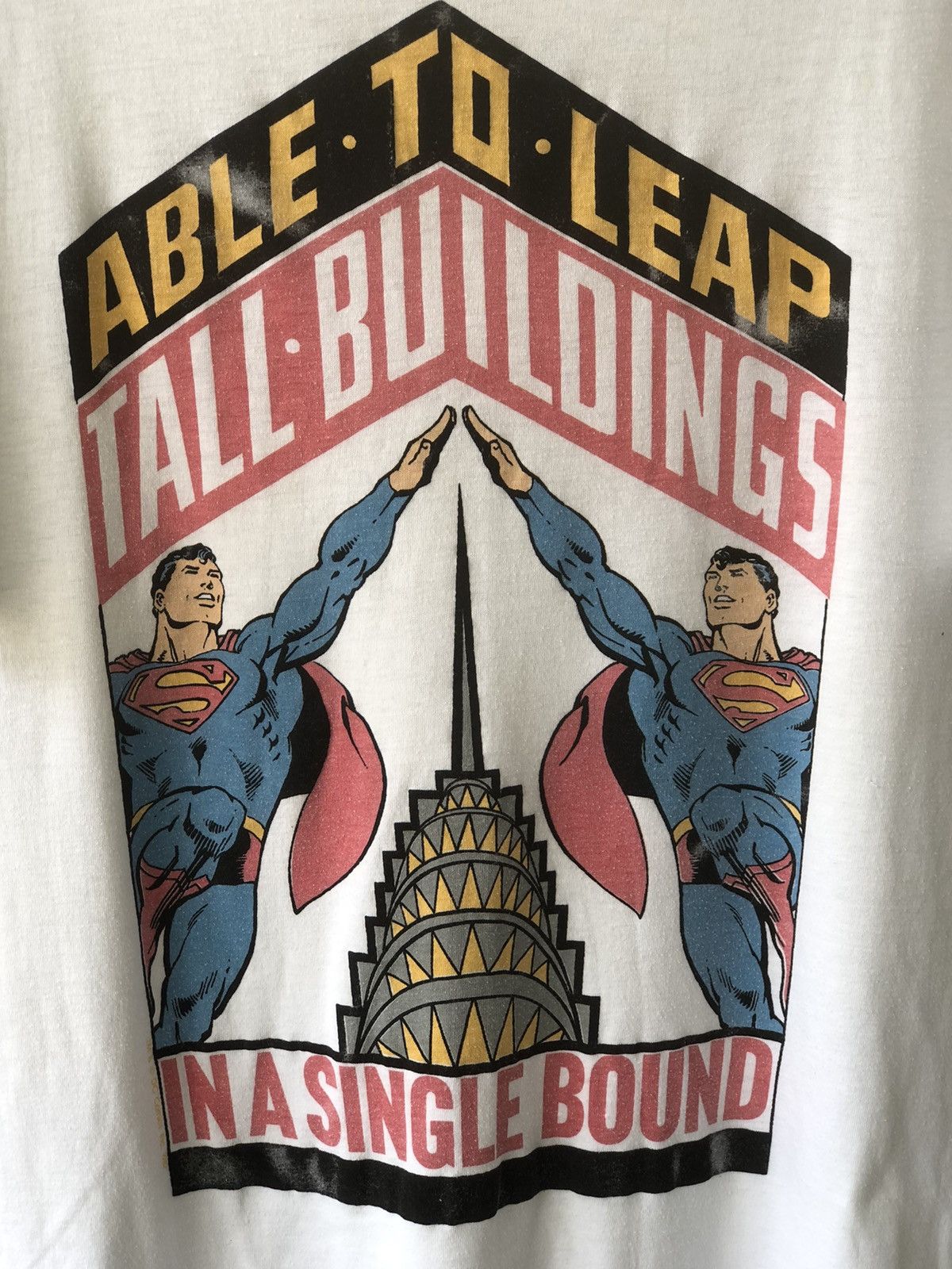 Vintage Vintage 80s SUPERMAN Tee Size US L / EU 52-54 / 3 - 3 Thumbnail