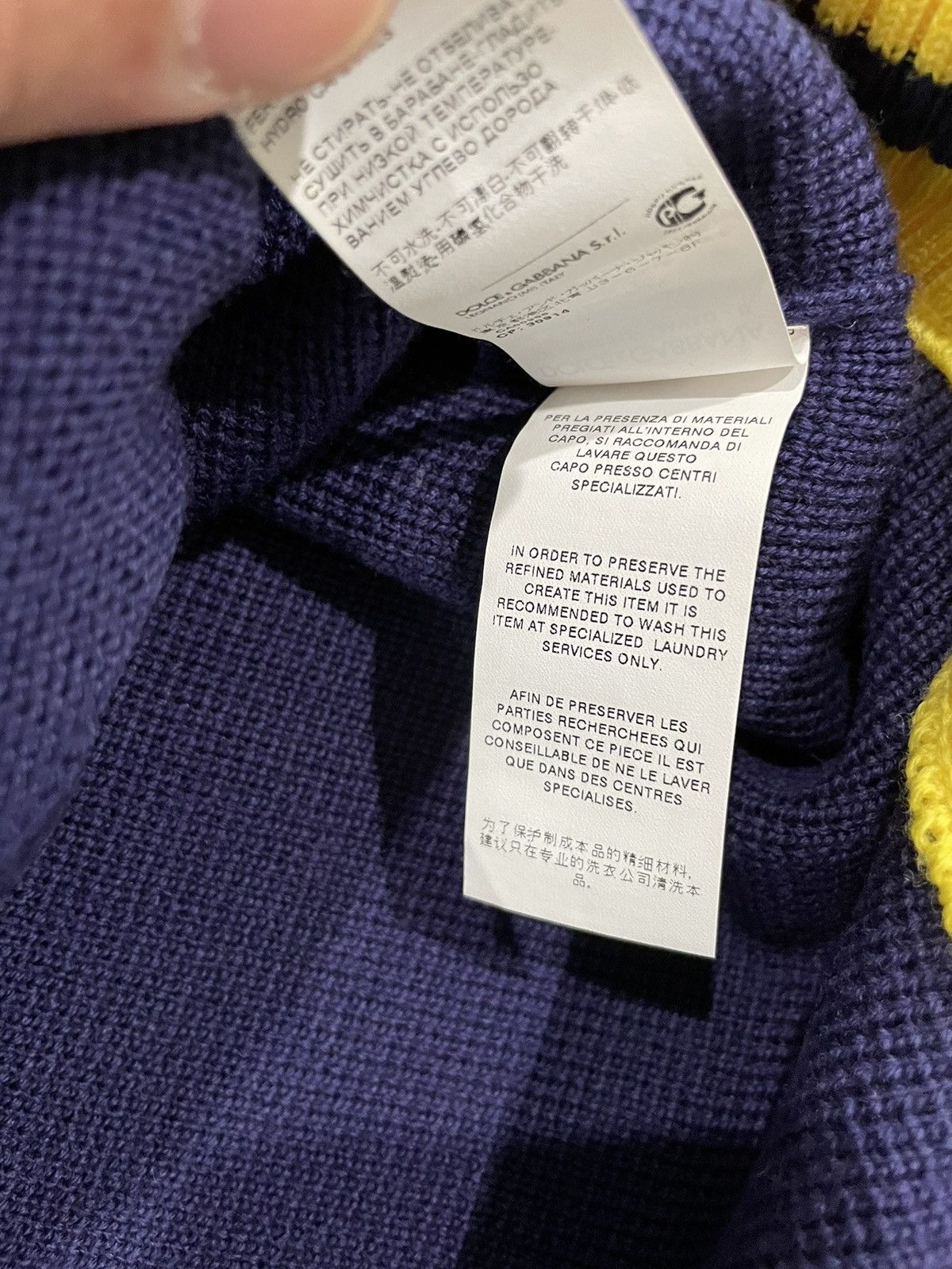 Dolce & Gabbana Varsity cardigan Size US M / EU 48-50 / 2 - 8 Thumbnail