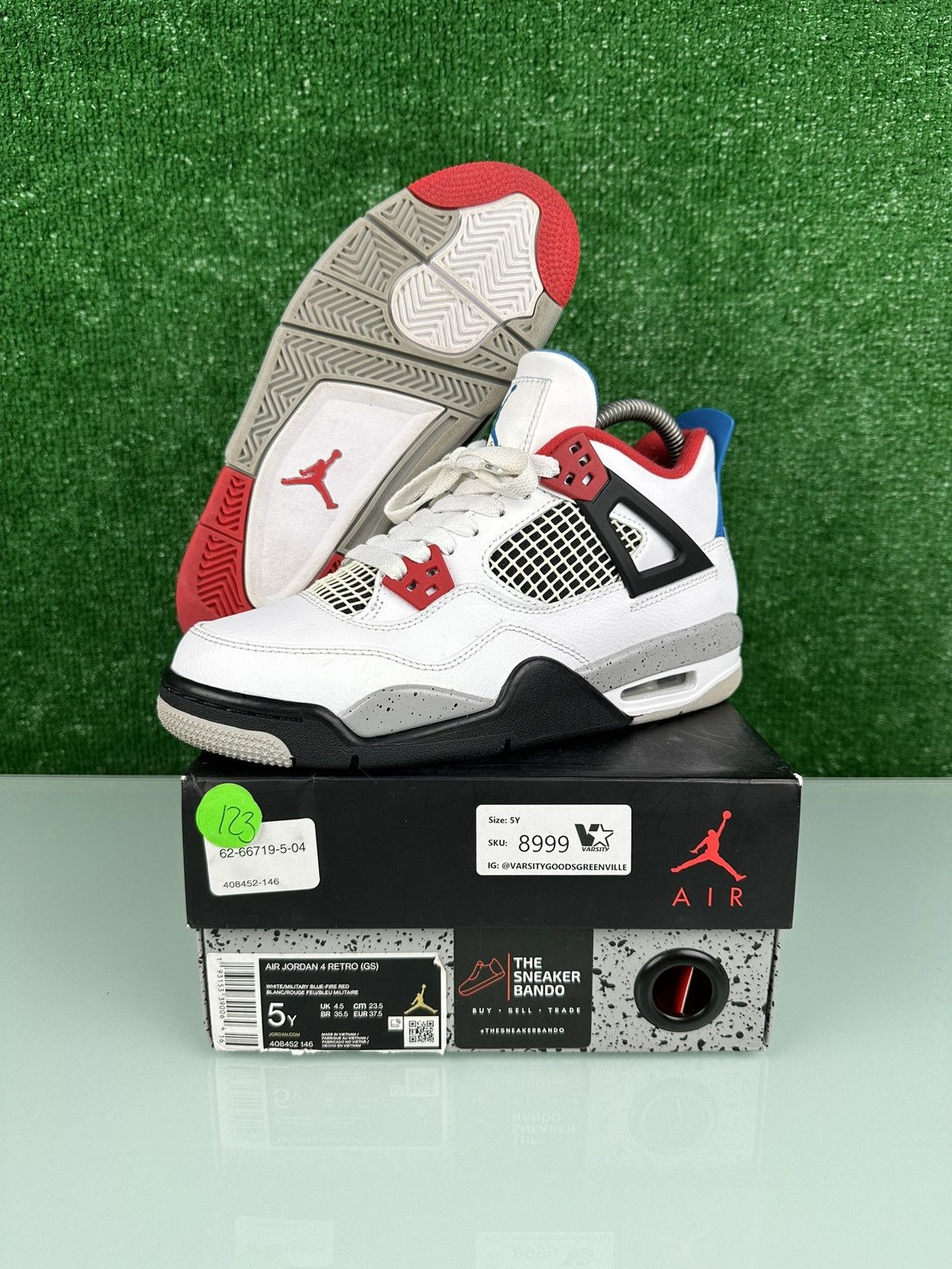 Jordan Brand Jordan 4 Retro SE Mid What The 4 (GS) Size 5Y Size US 5 / EU 37 - 1 Thumbnail
