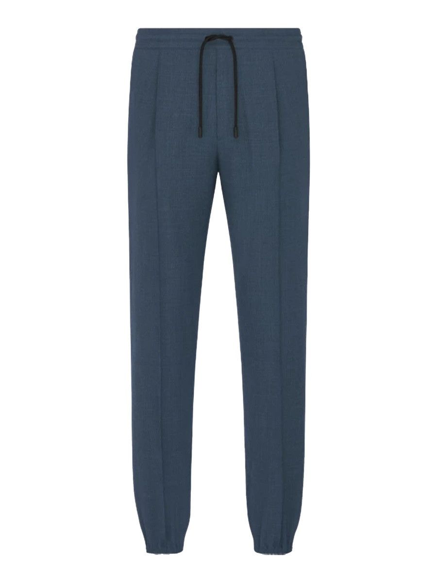 Dior DIOR WOOL BLEND PANTS - BLUE (IT 46) Size US 30 / EU 46 - 1 Thumbnail