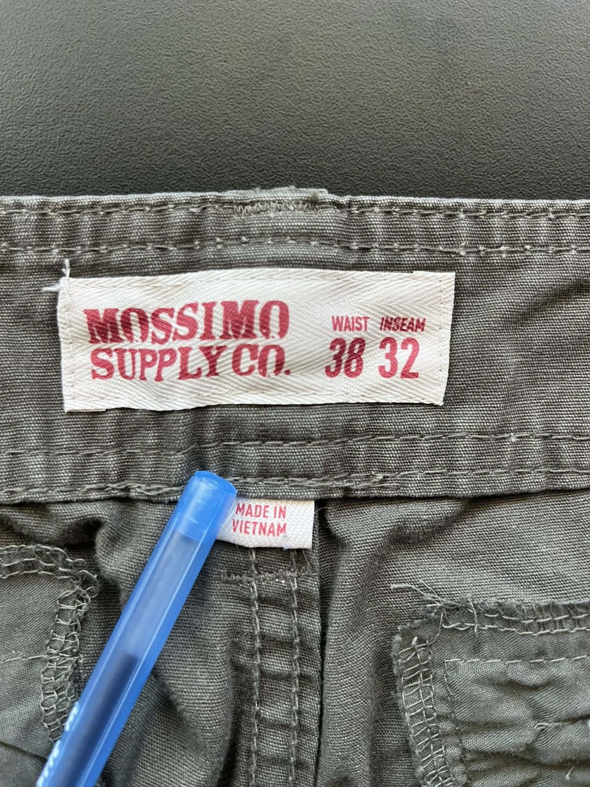 Mossimo × Vintage Y2K mossimo wide leg cargo pants Size US 39 - 3 Thumbnail