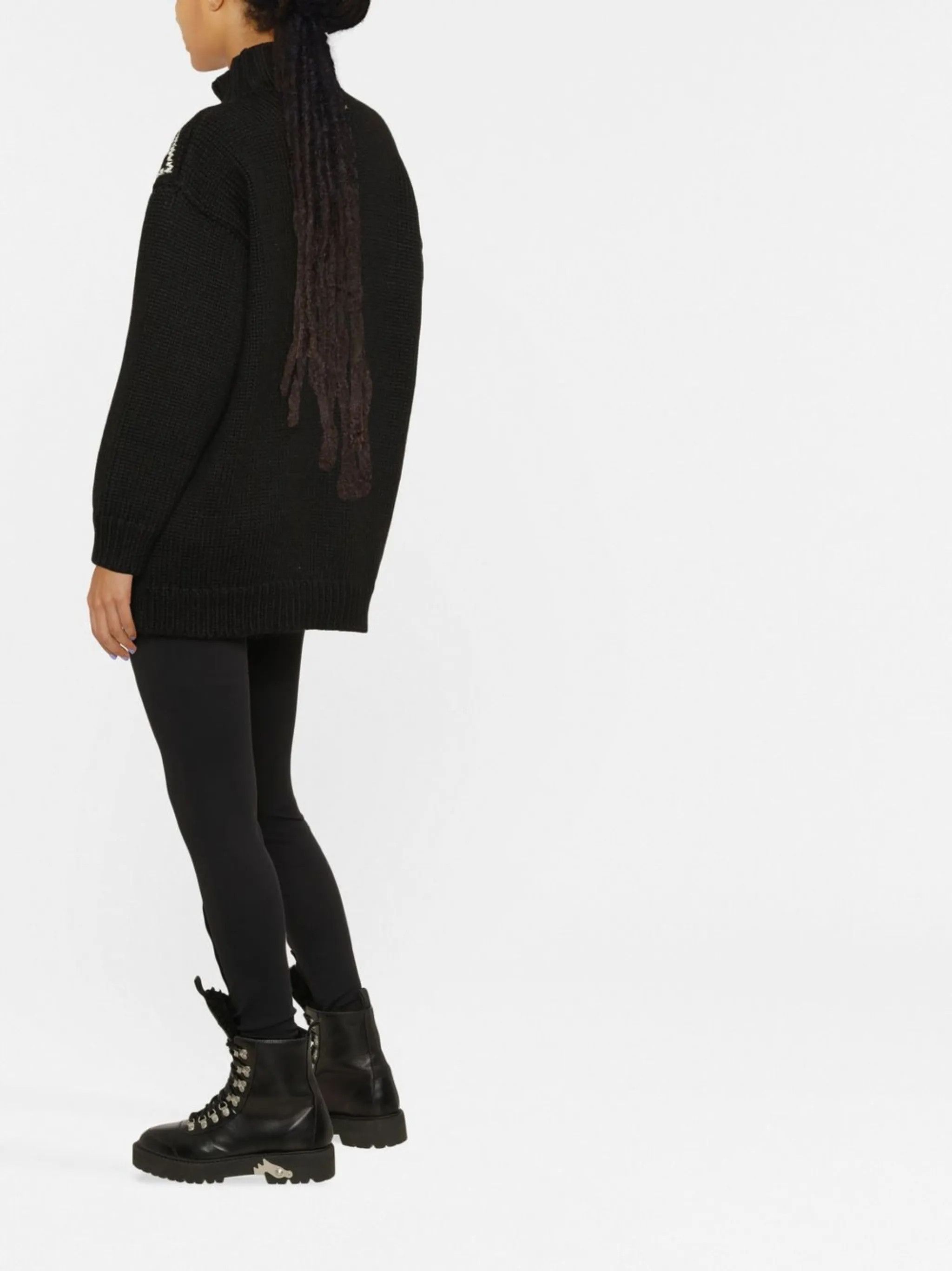 Golden Goose o1y0825 Turtleneck Sweater in Multicolor Size XS / US 0-2 / IT 36-38 - 2 Thumbnail