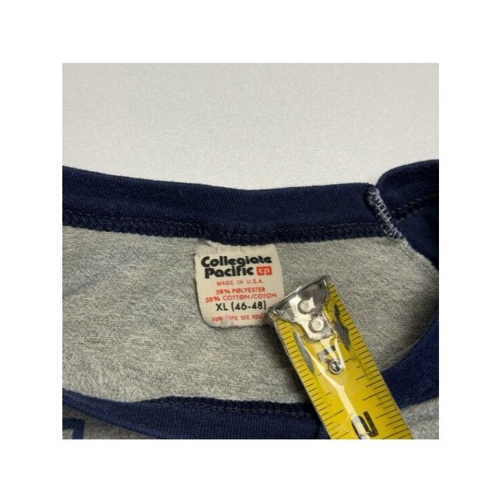 Vintage Vintage 80s Crop Top T Shirt Adult XL Nautilus Fever USA Size XL / US 12-14 / IT 48-50 - 8 Thumbnail