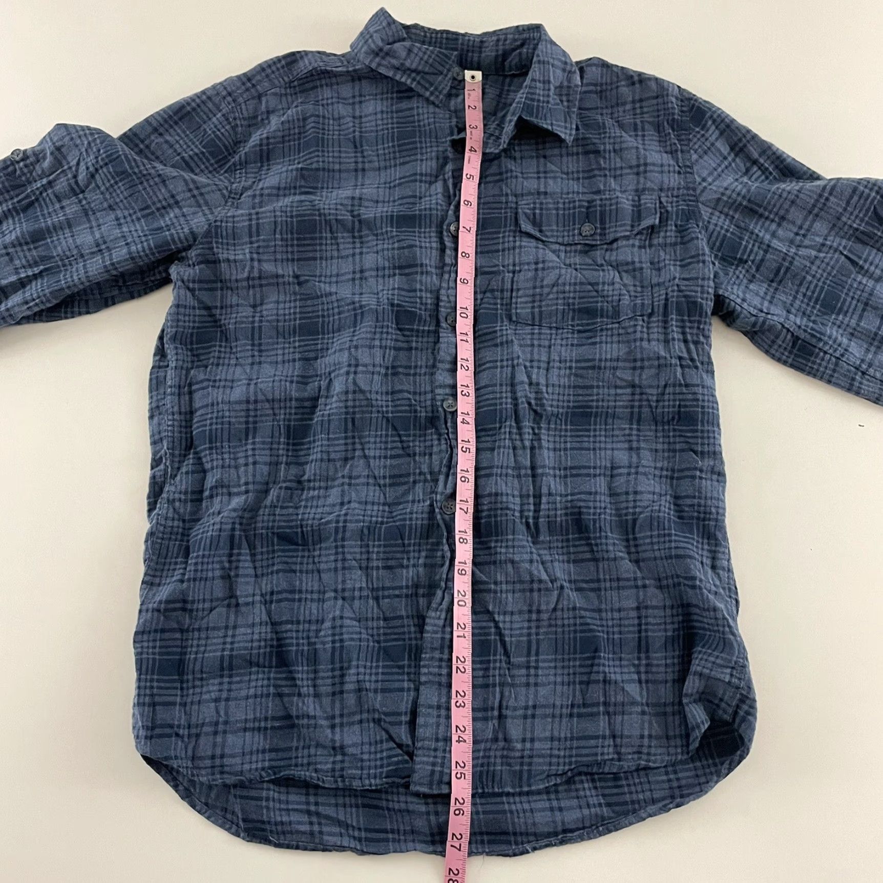 Vintage Woolrich Shirt Plaid Modern Blue Woolrich Shirt Plaid Modern Fit Long Sleeve Button Front Shirt Mens M Blue Modern Size US M / EU 48-50 / 2 - 5 Thumbnail