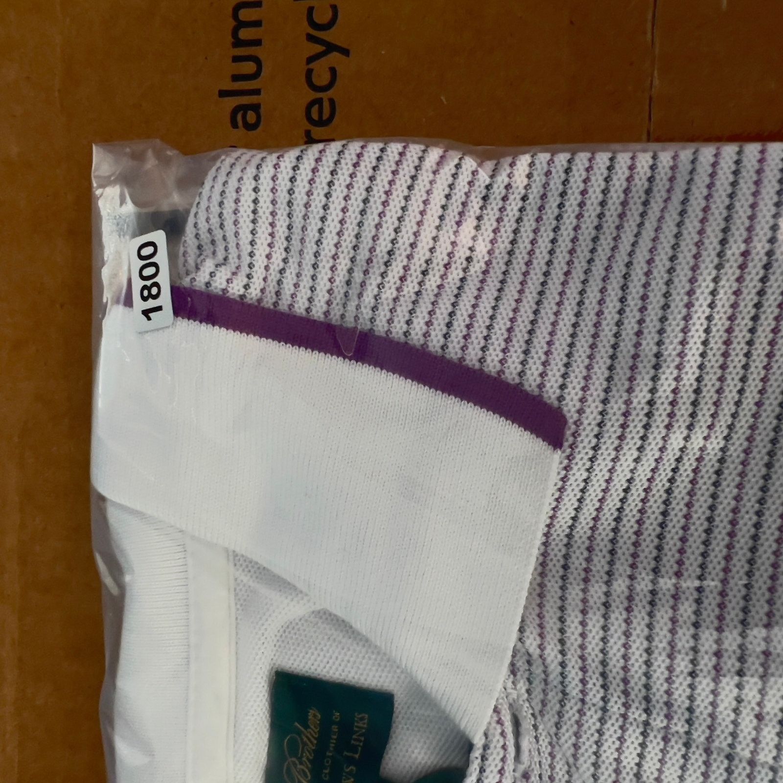 Brooks Brothers Brooks Brothers X St Andrews Links Polo Shirt Men XL Purple Size US XL / EU 56 / 4 - 14 Thumbnail