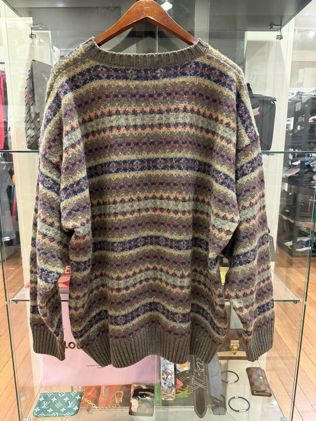 Burberry Burberrys Knit Wool Sweater Size US L / EU 52-54 / 3 - 2 Thumbnail