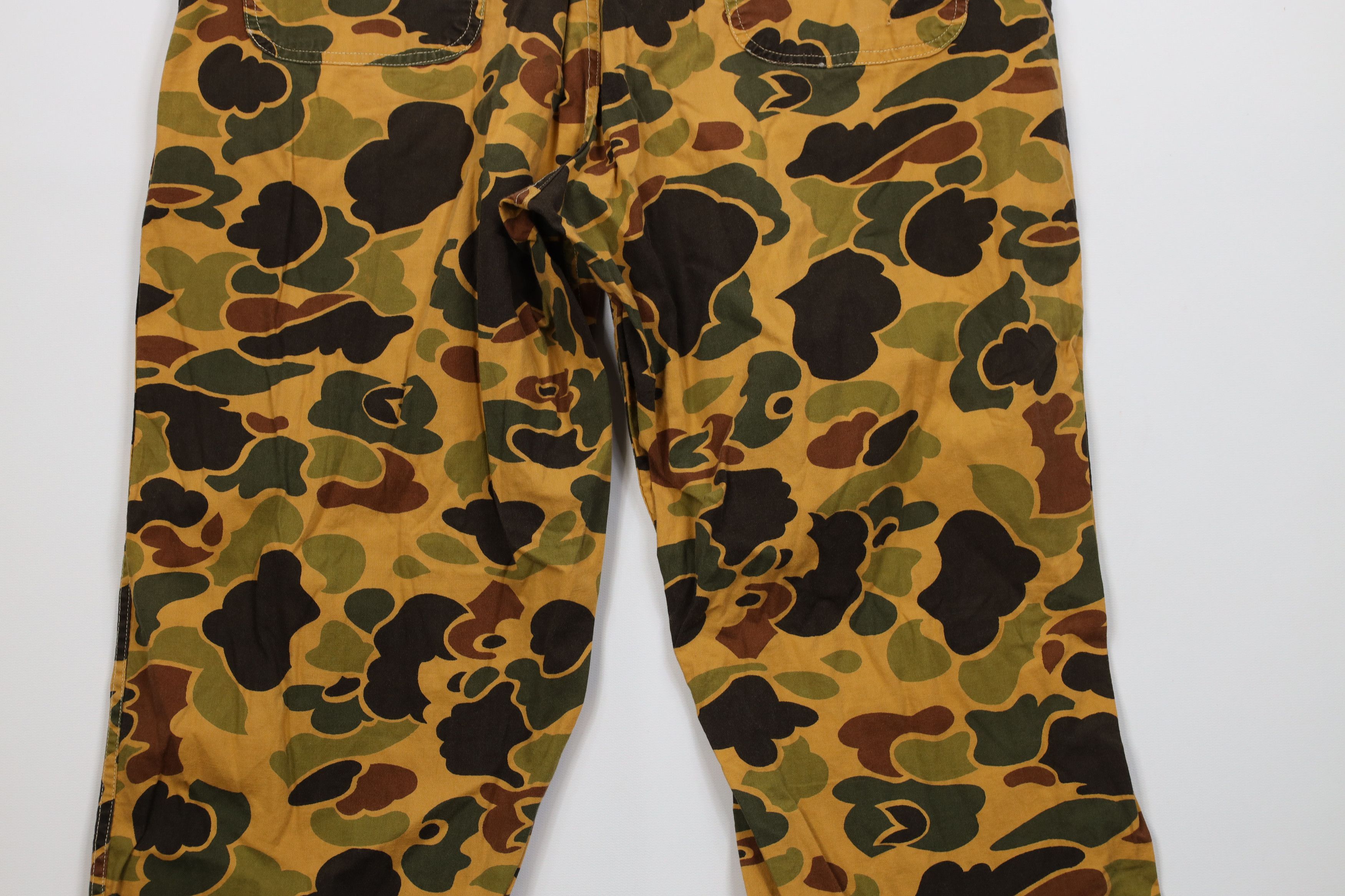 Vintage Vintage 60s 70s Streetwear Camouflage Wide Leg Pants USA Size US 34 / EU 50 - 13 Thumbnail