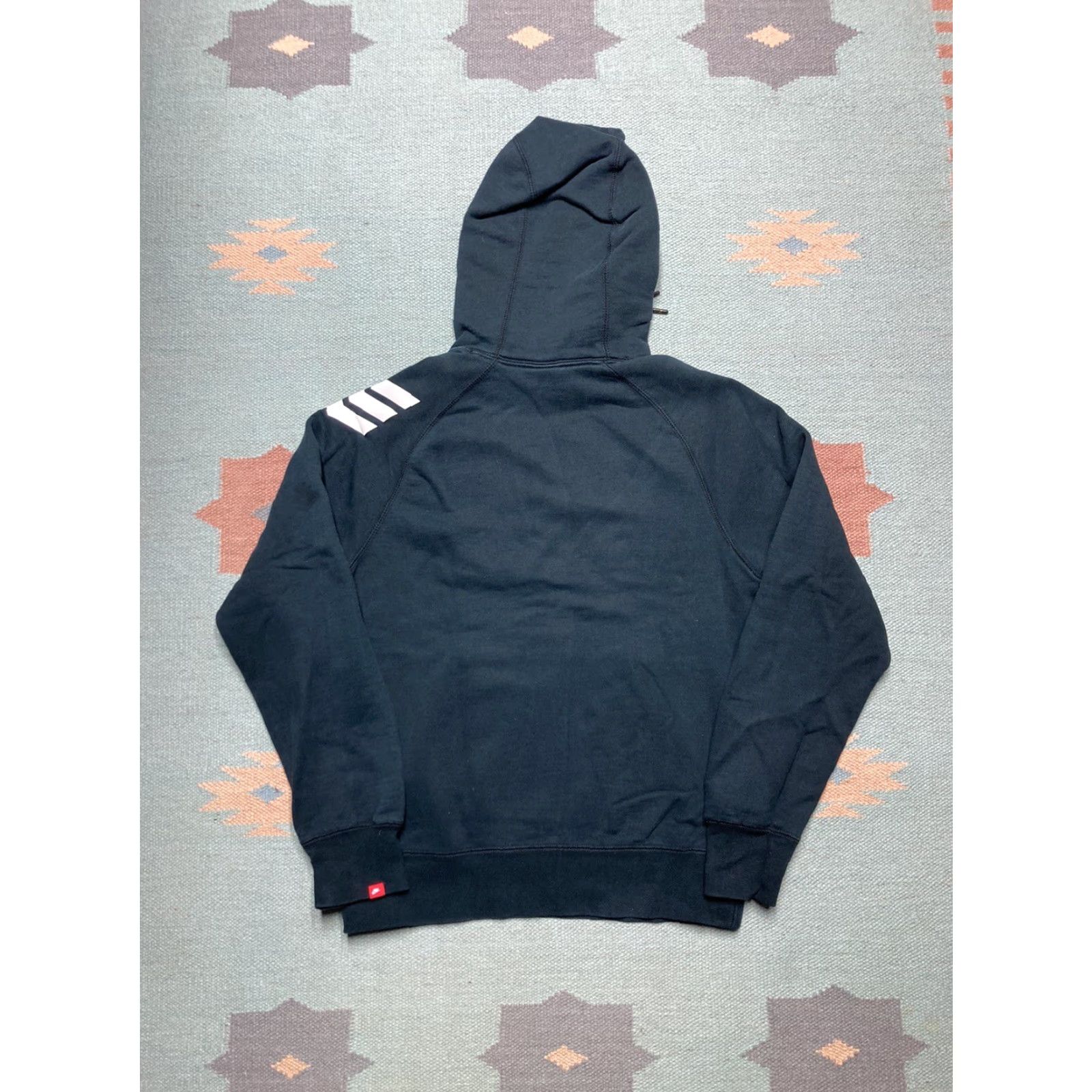 Nike Nike Pullover Hoodie Sweatshirt Spellout Logo Black Small Adult Mens Hooded Size US S / EU 44-46 / 1 - 5 Thumbnail