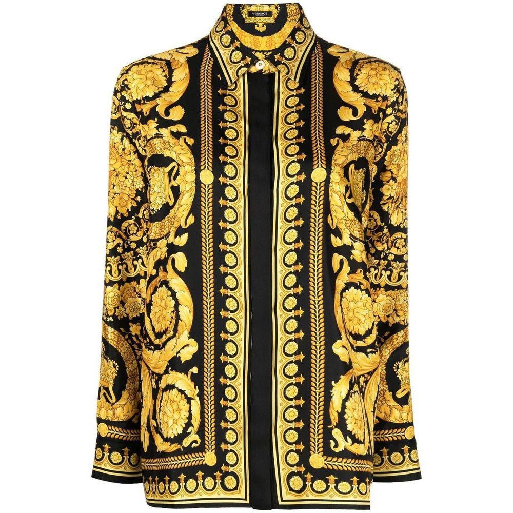 VERSACE FORMAL SILK SHIRT SIZE 44