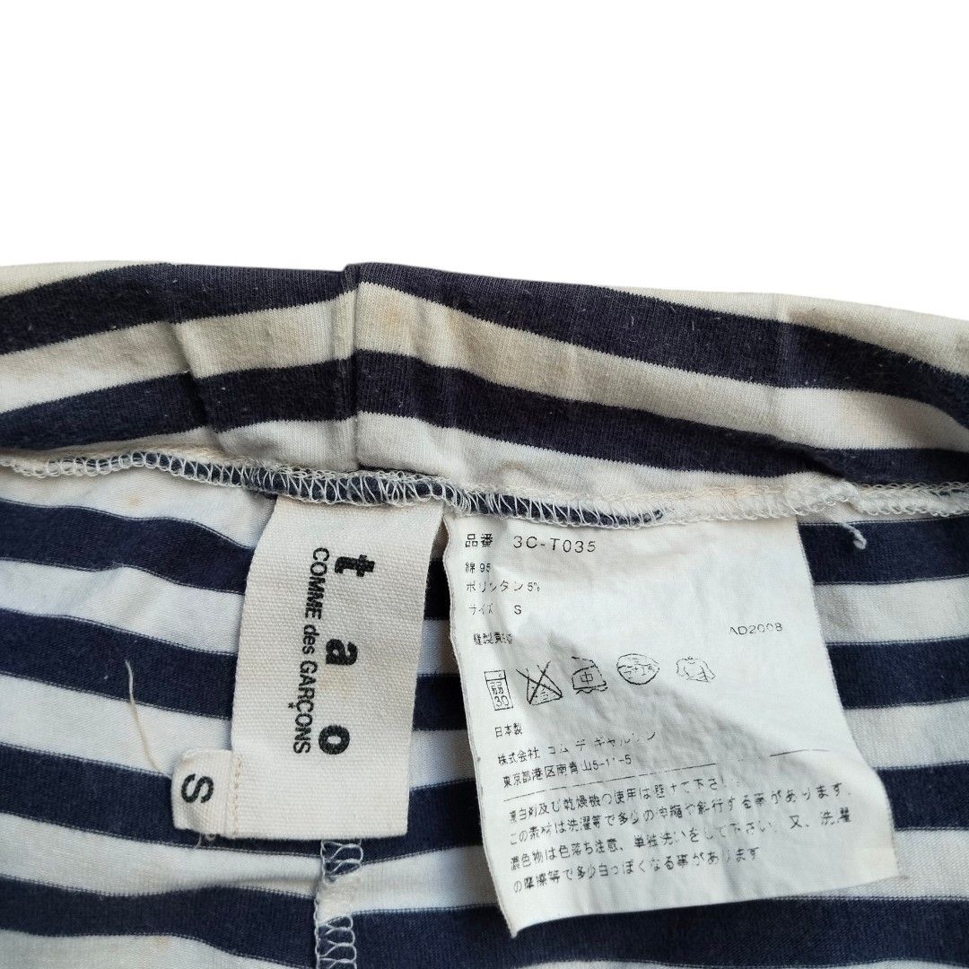 Comme des Garcons TAO Comme des garcons gold button marine crop pants Size 28" / US 6 / IT 42 - 4 Thumbnail