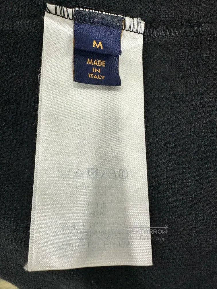 Louis Vuitton Louis Vuitton Black dark stripe full print short sleeve Size US M / EU 48-50 / 2 - 3 Thumbnail