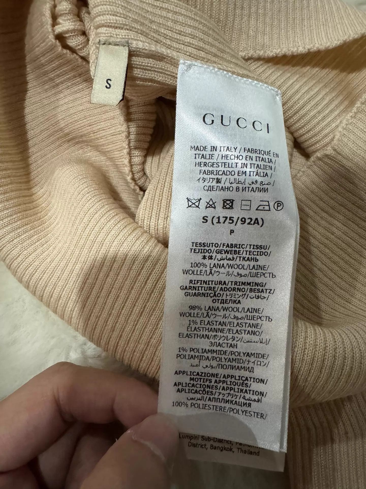 Gucci Gucci Crewneck Wool Stretch Knit Sweater S Unisex New With Tags Size S / US 4 / IT 40 - 5 Thumbnail