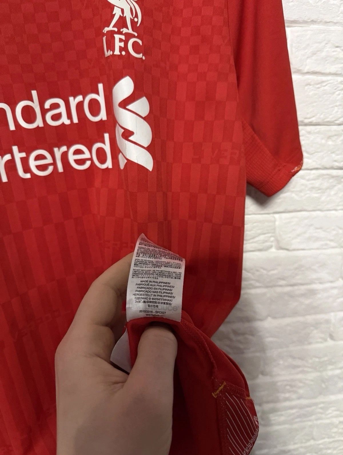 New Balance New Balance Liverpool 15/16 Jersey Home Football Shirt Sz L Size US L / EU 52-54 / 3 - 8 Thumbnail