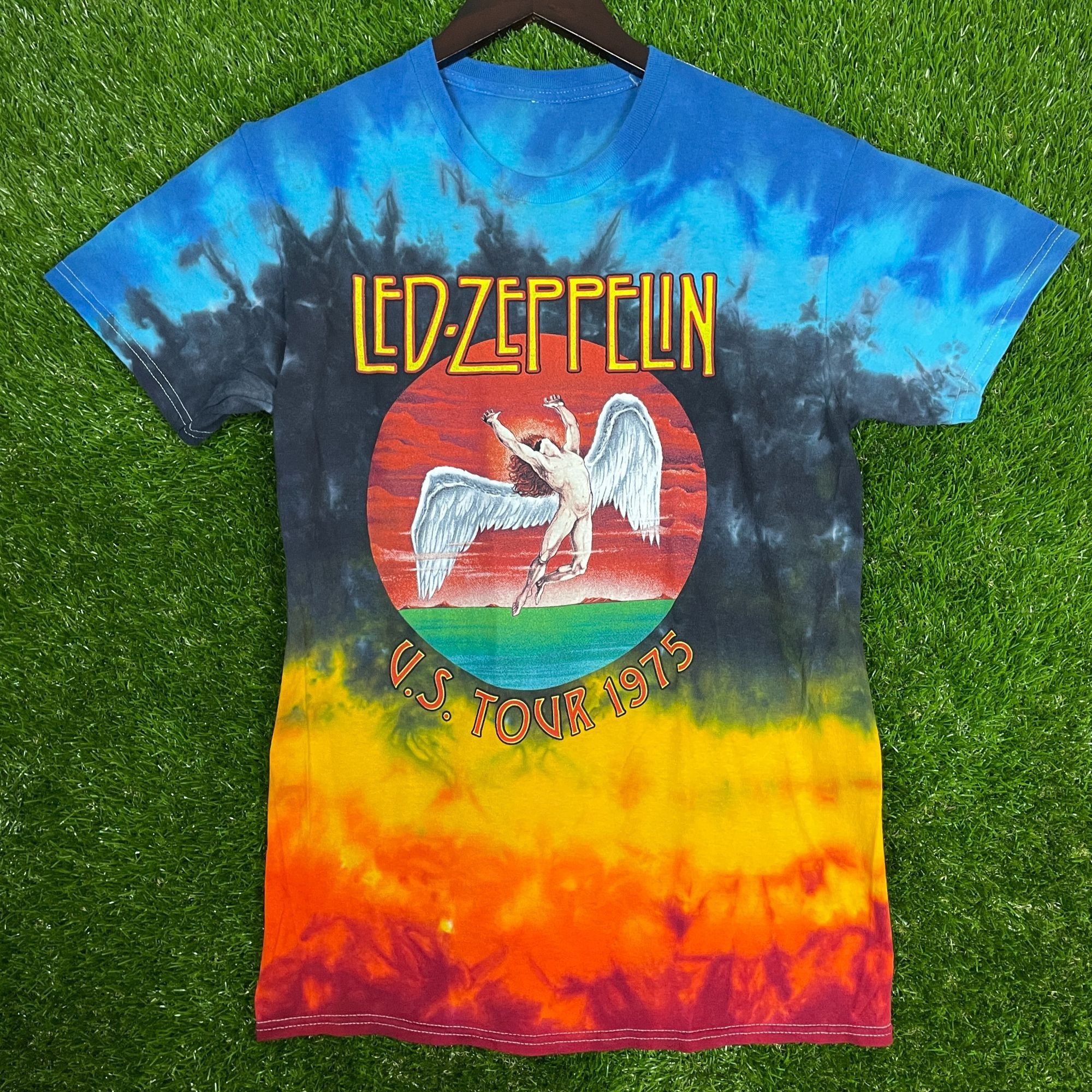 Band Tees × Led Zeppelin × Rock T Shirt Led Zeppelin Style Rock T-shirt ...