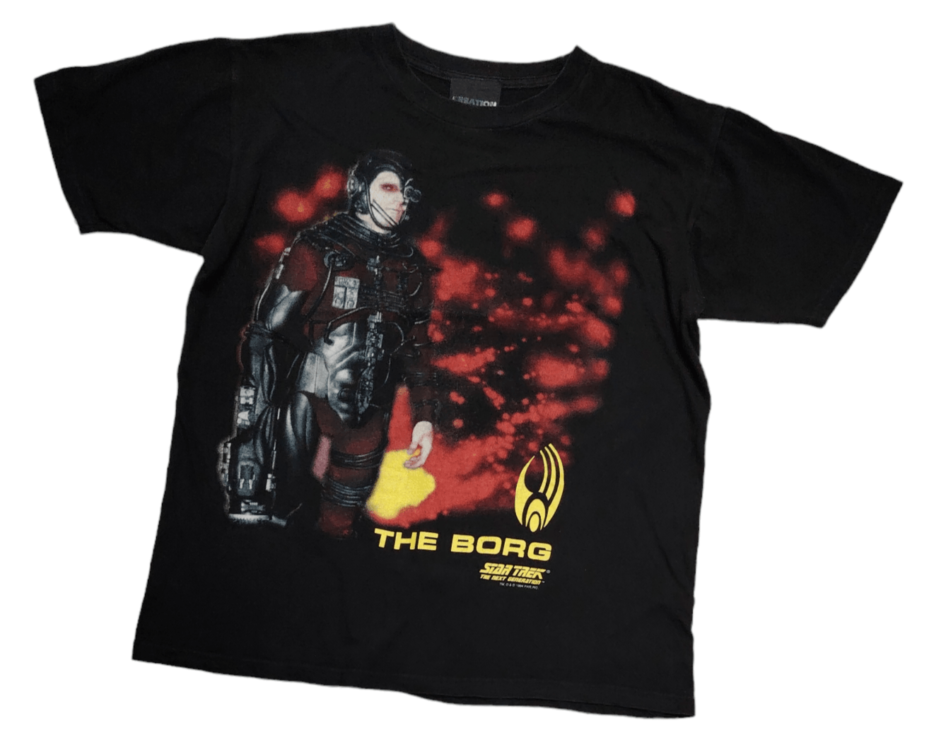 Vintage Vintage 1994 Star Trek Borg Next Generation t shirt Size US L / EU 52-54 / 3 - 1 Thumbnail