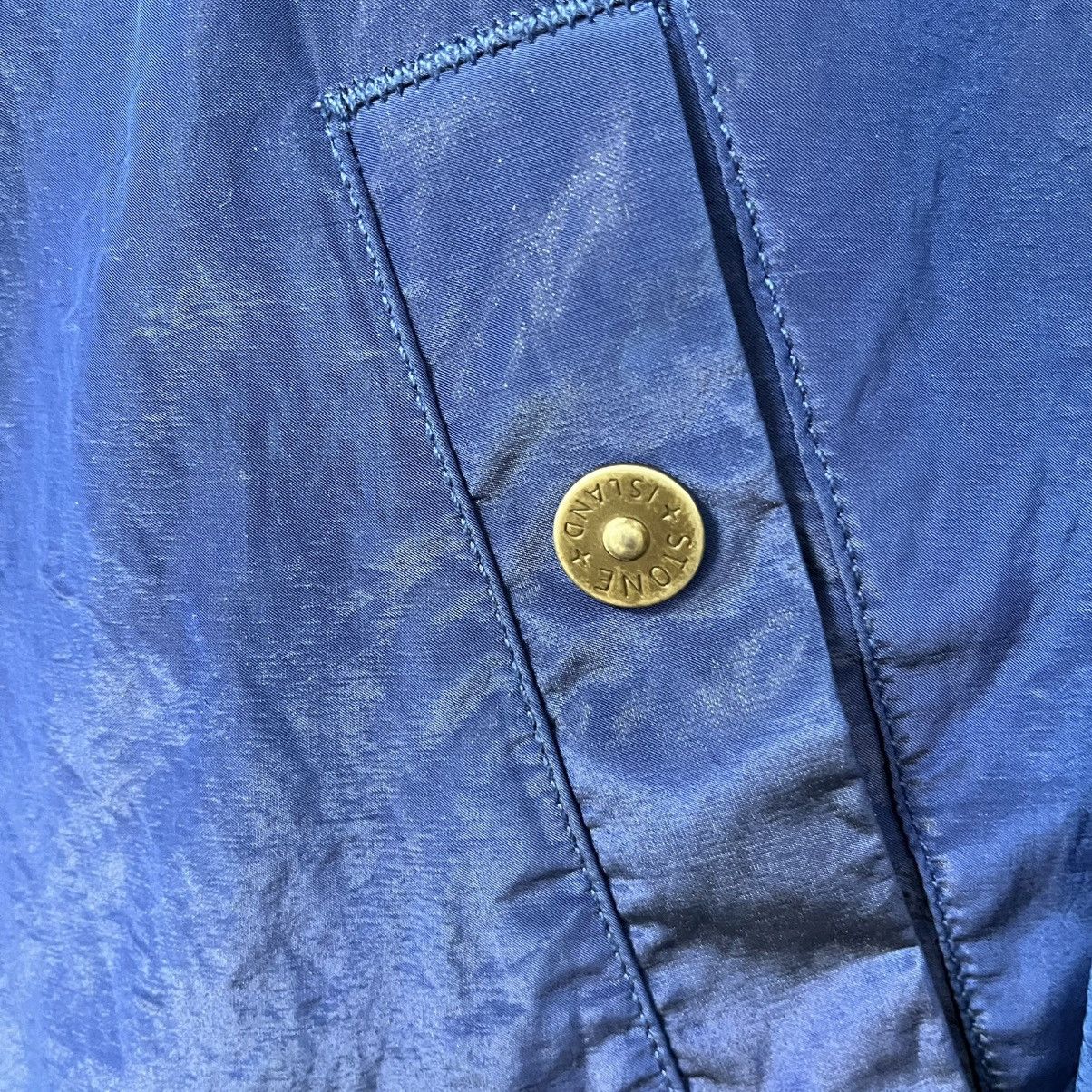 Stone Island Rare Vintage Stone Island jacket soft shell Nylon Blue Size US L / EU 52-54 / 3 - 8 Thumbnail