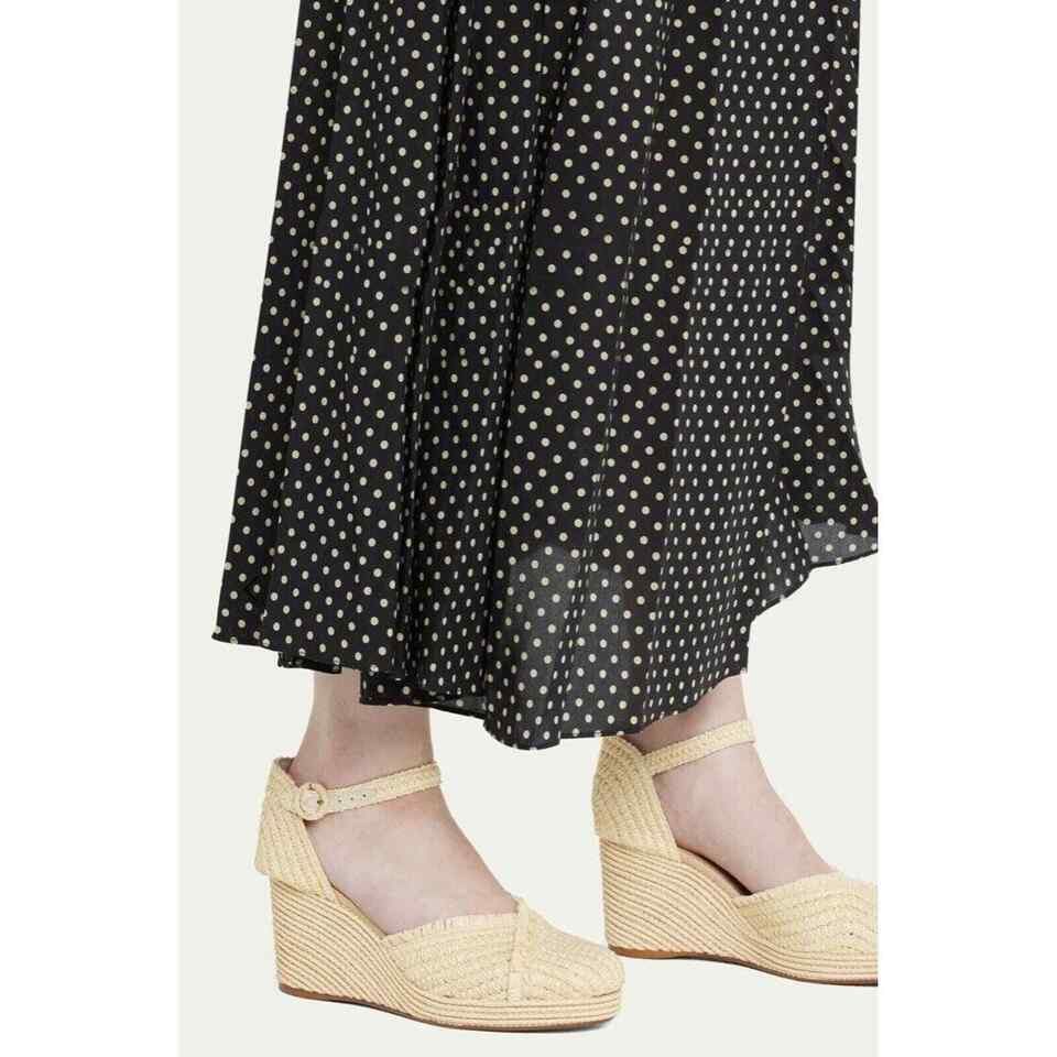 Castaner CASTANER Raffia Ankle-Strap Wedge Espadrille Pumps Size US 8 / IT 38 - 1 Thumbnail