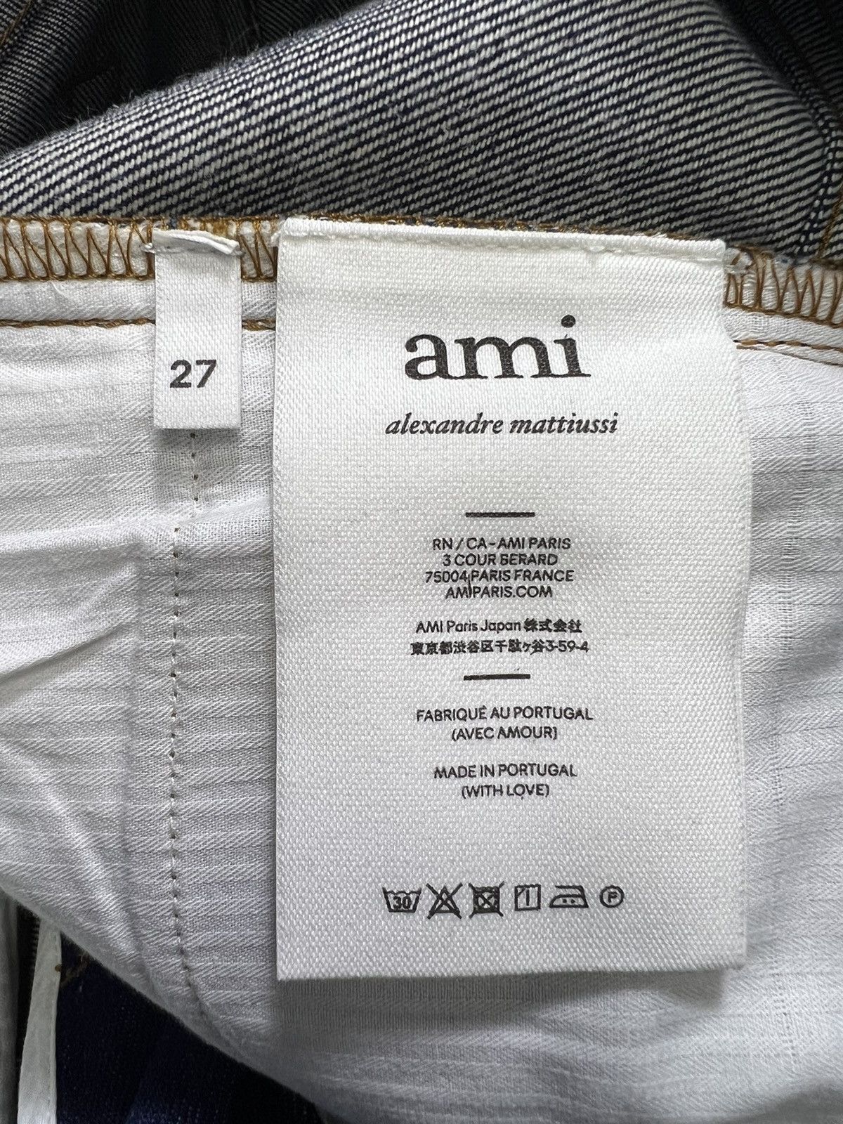 AMI AMI Paris - Mid Rise Flared Jeans Size US 27 - 14 Thumbnail