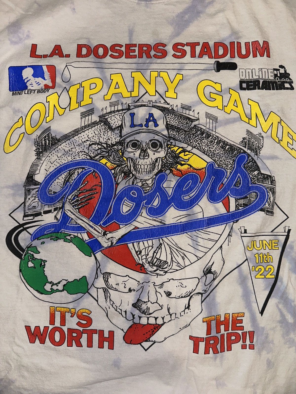 Online Ceramics Online Ceramics LA Dodgers Shirt Size US M / EU 48-50 / 2 - 2 Thumbnail