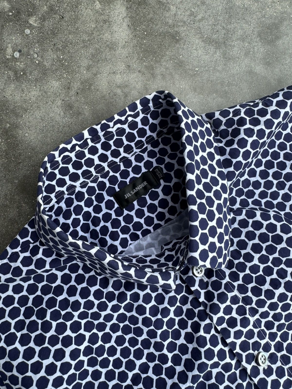 Jil Sander JIL SANDER Python print button up shirt luxury designer rare Size US M / EU 48-50 / 2 - 2 Thumbnail