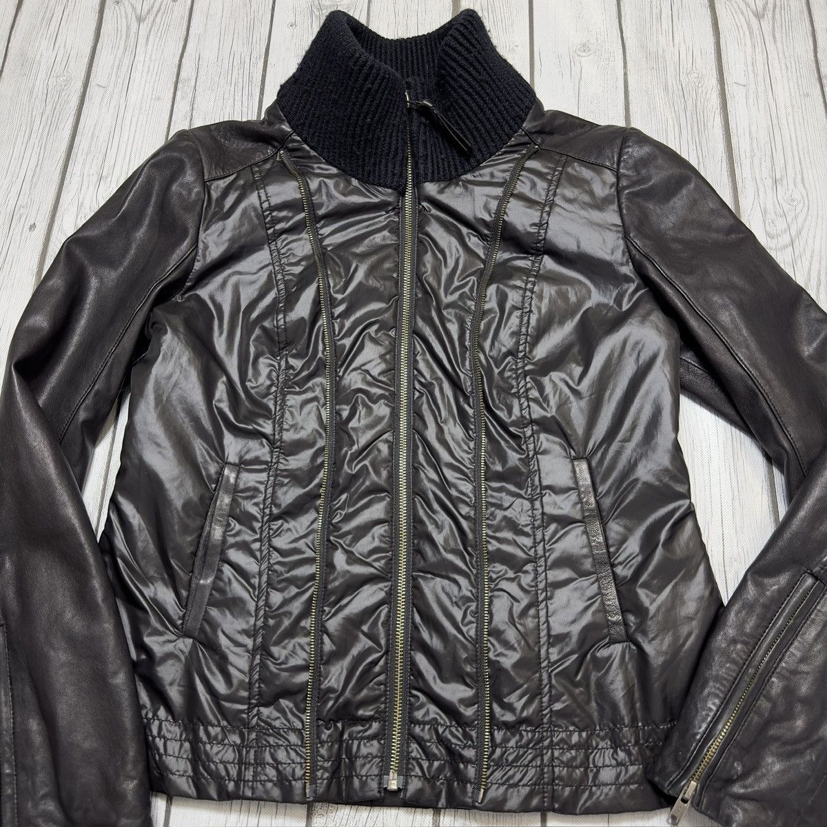 Mackage × Vintage Vintage Mackage leather jacket Size M / US 6-8 / IT 42-44 - 3 Thumbnail