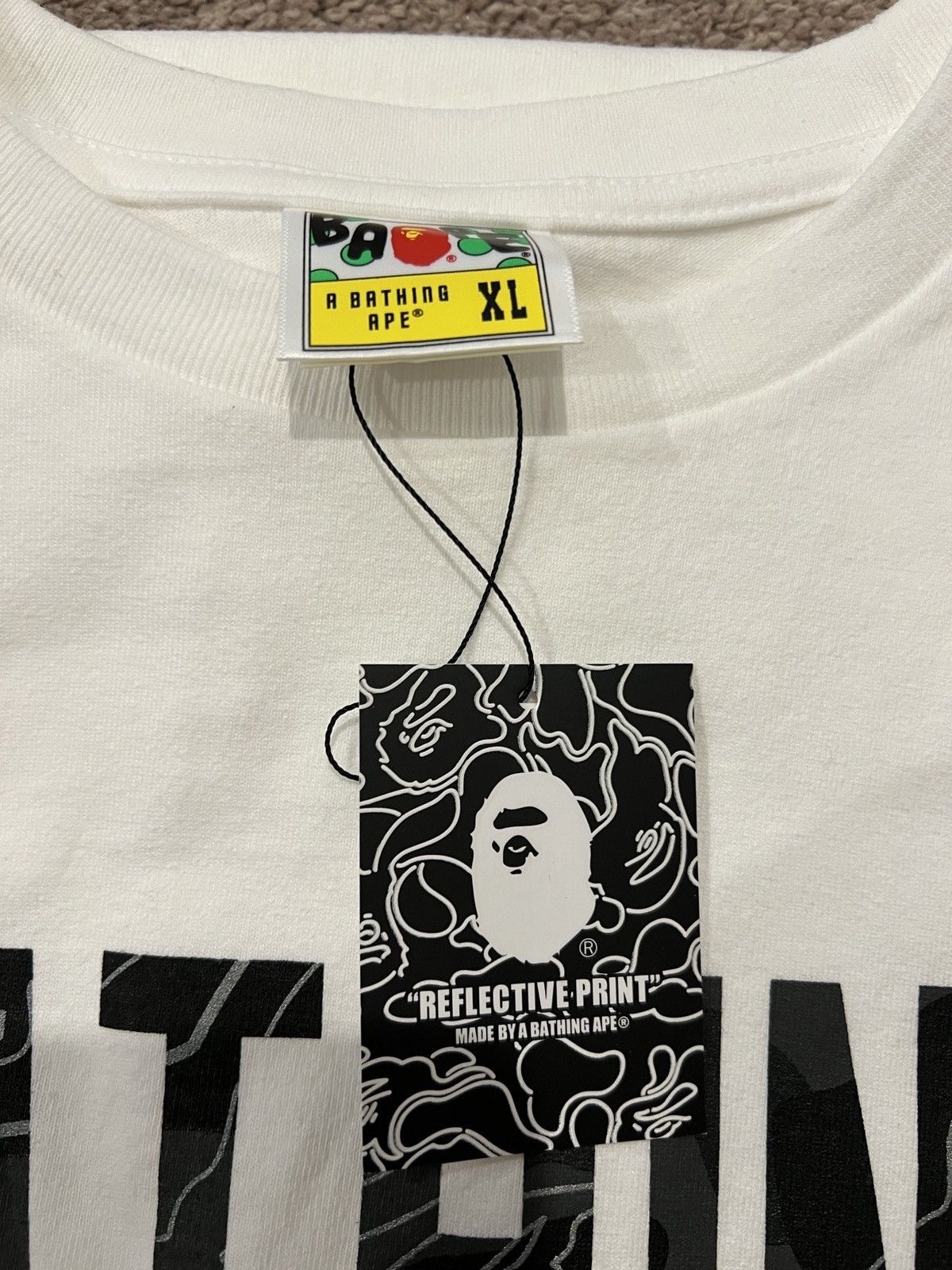 Bape Layered Line Camo NYC Logo Tee Size US XL / EU 56 / 4 - 4 Thumbnail