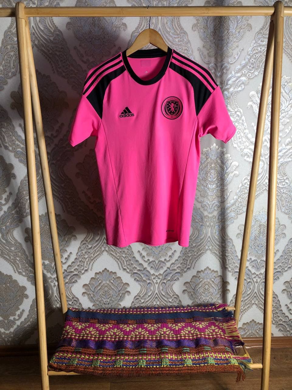 Adidas VINTAGE ADIDAS SCOTLAND SOCCER JERSEY RETRO BLOKE Y2K 90s Size US S / EU 44-46 / 1 - 1 Thumbnail