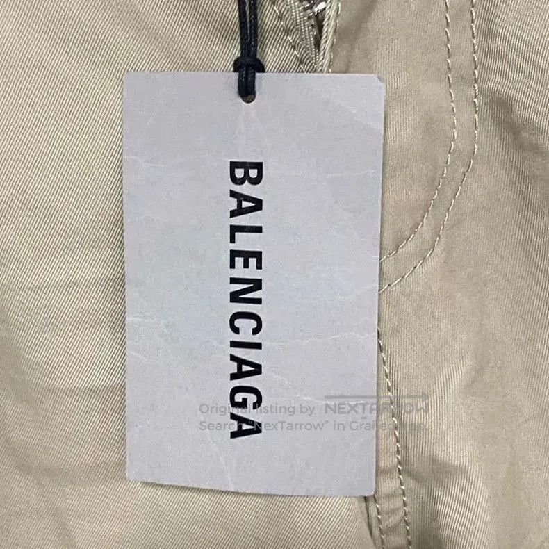 Balenciaga Balenciaga patchwork fake two-piece cargo jeans. Size US 29 - 4 Thumbnail