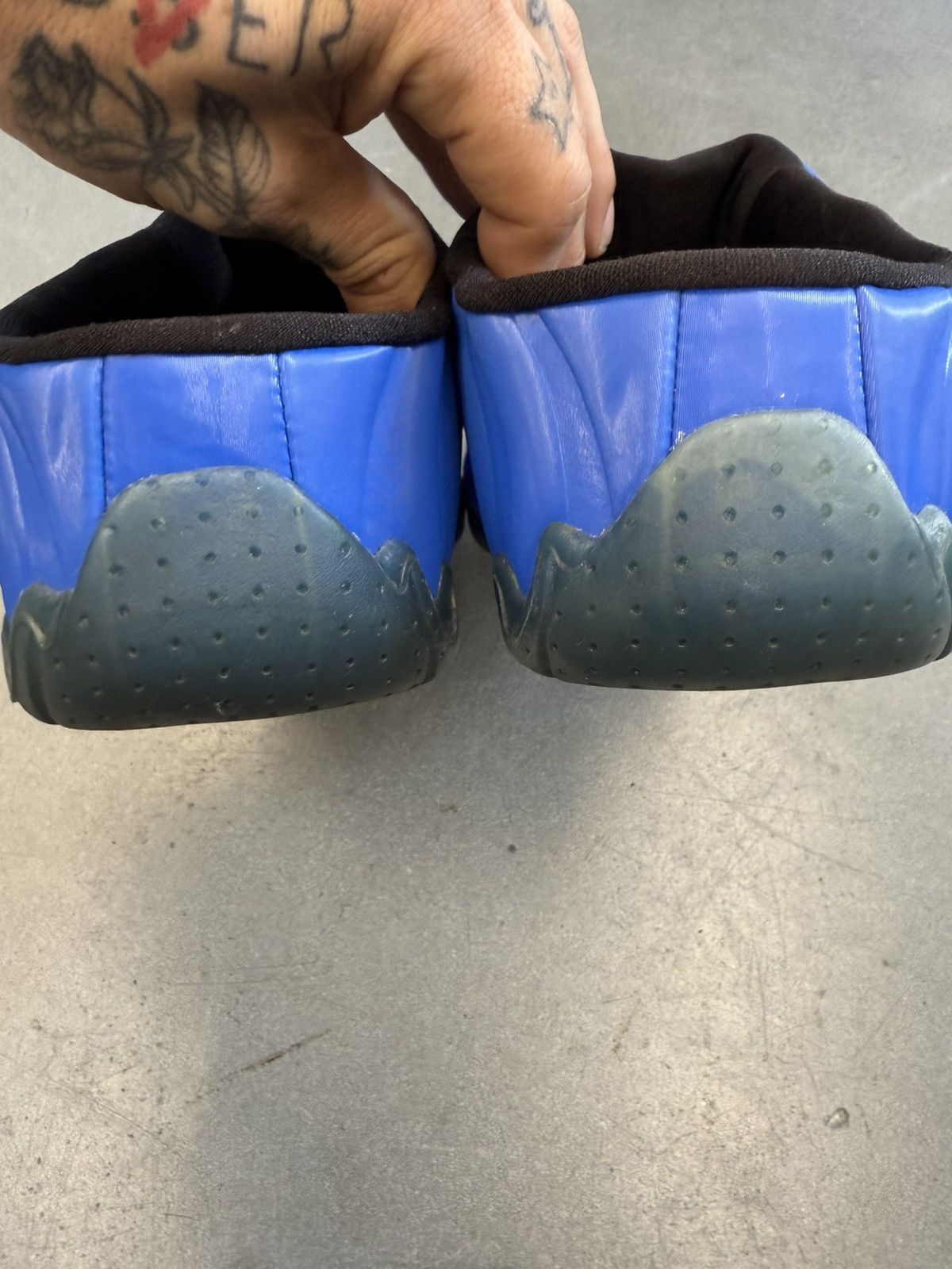 Nike 2001 Vintage Nike Clogposite Retro Retro Royal Blue Size US 12.5 / EU 45-46 - 9 Thumbnail