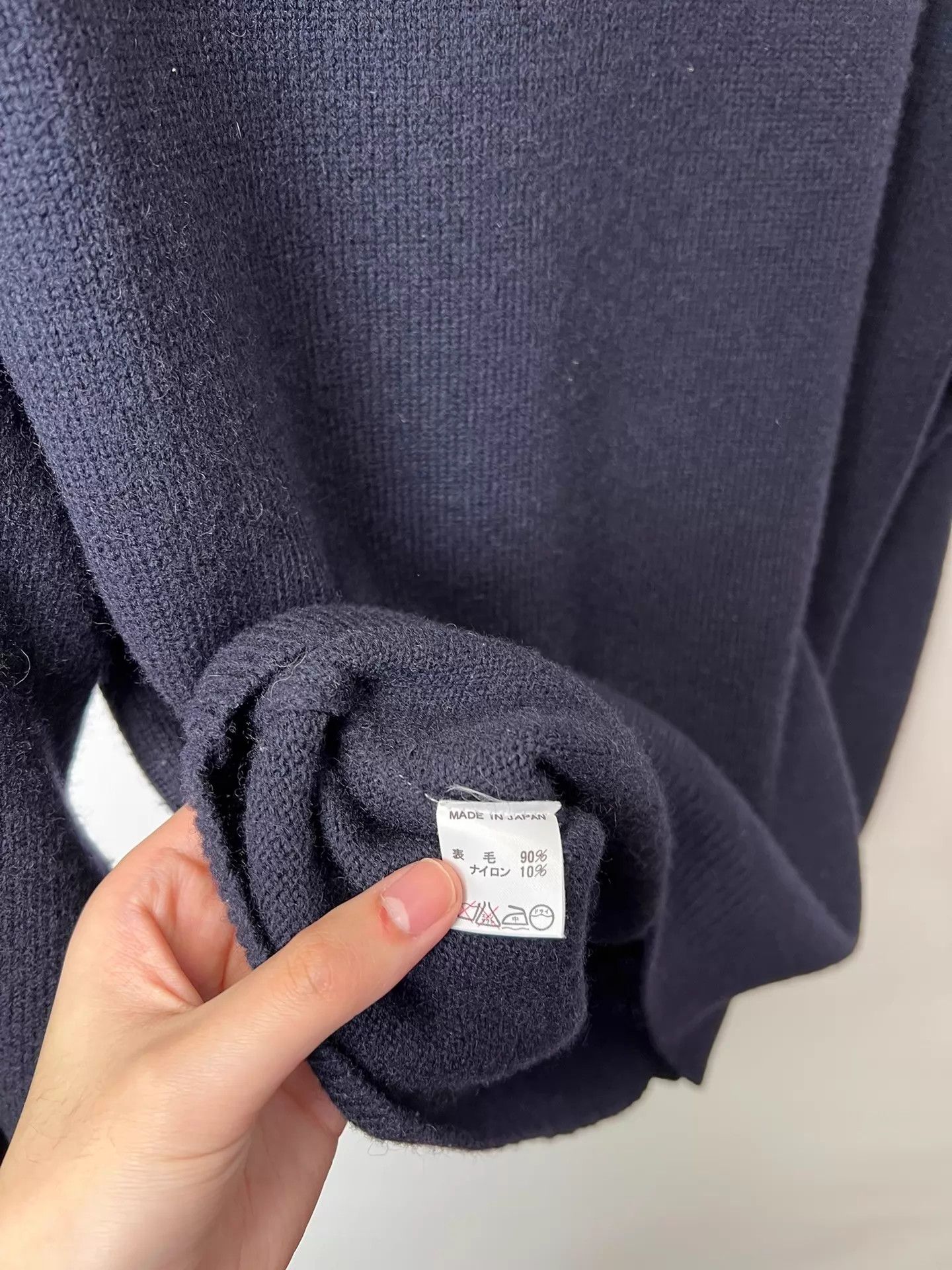 Yohji Yamamoto Yohji Yamamoto YS for Man JPN Wool Blend Sweater M Size US M / EU 48-50 / 2 - 6 Thumbnail