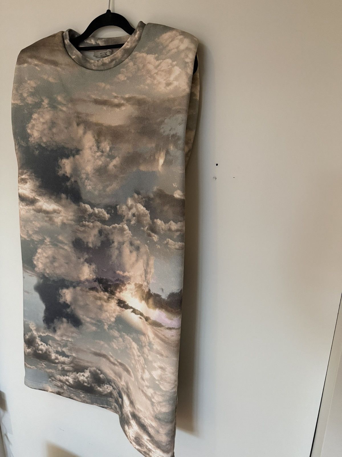 Allsaints Allsaints Coni Sky Print Tank Dress Size XS / US 0-2 / IT 36-38 - 2 Thumbnail