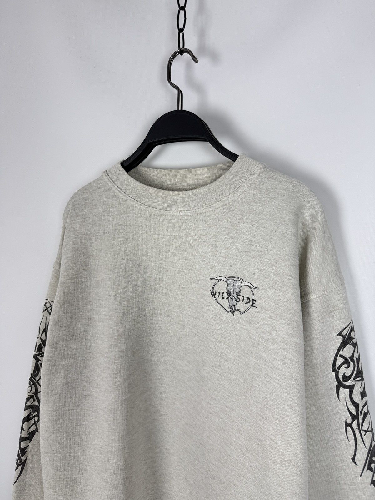 Vintage 1990s Vintage Wild Side Raver Tribal Dragon Sweatshirt L Size US L / EU 52-54 / 3 - 2 Thumbnail