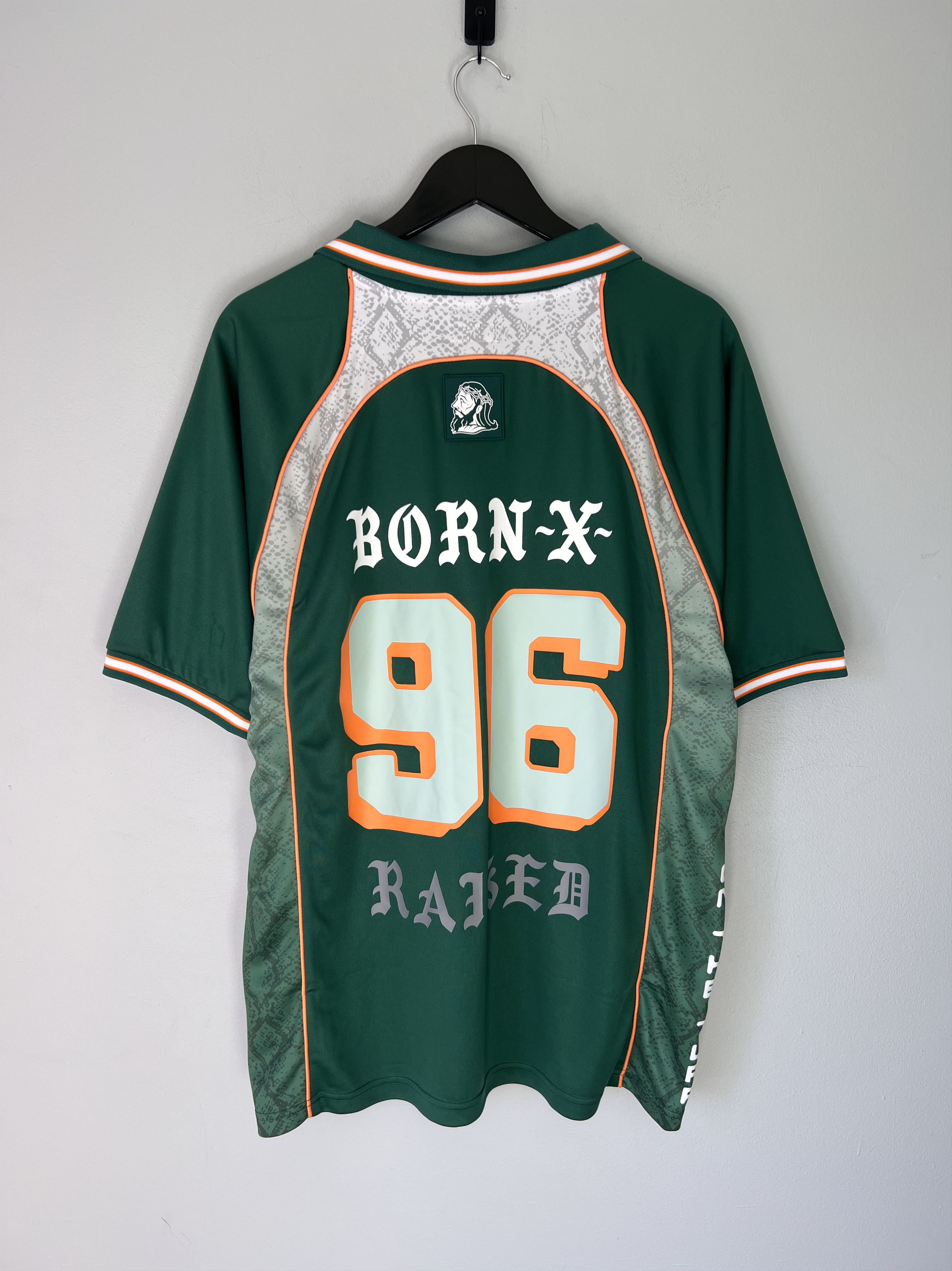 Born X Raised Born X Raised BXR Mexico Jersey in Emerald Green Size US L / EU 52-54 / 3 - 5 Thumbnail