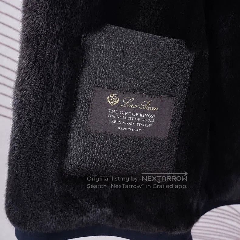 Loro Piana Loro Piana King's Gift GOK Black Mink Fur Size US S / EU 44-46 / 1 - 8 Thumbnail