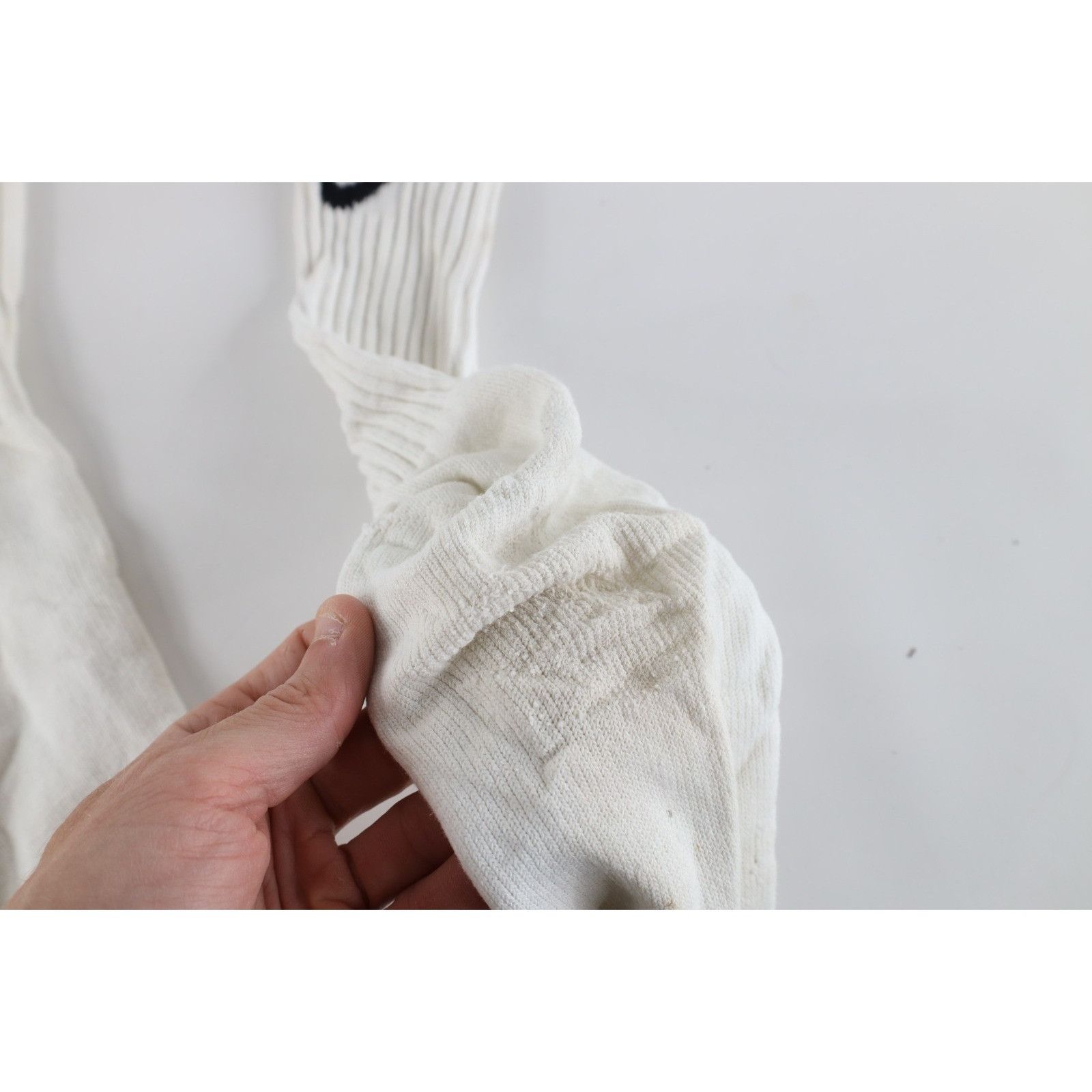 Nike Vintage 90s Nike Spell Out Travis Scott Swoosh Tube Socks Size ONE SIZE - 6 Thumbnail