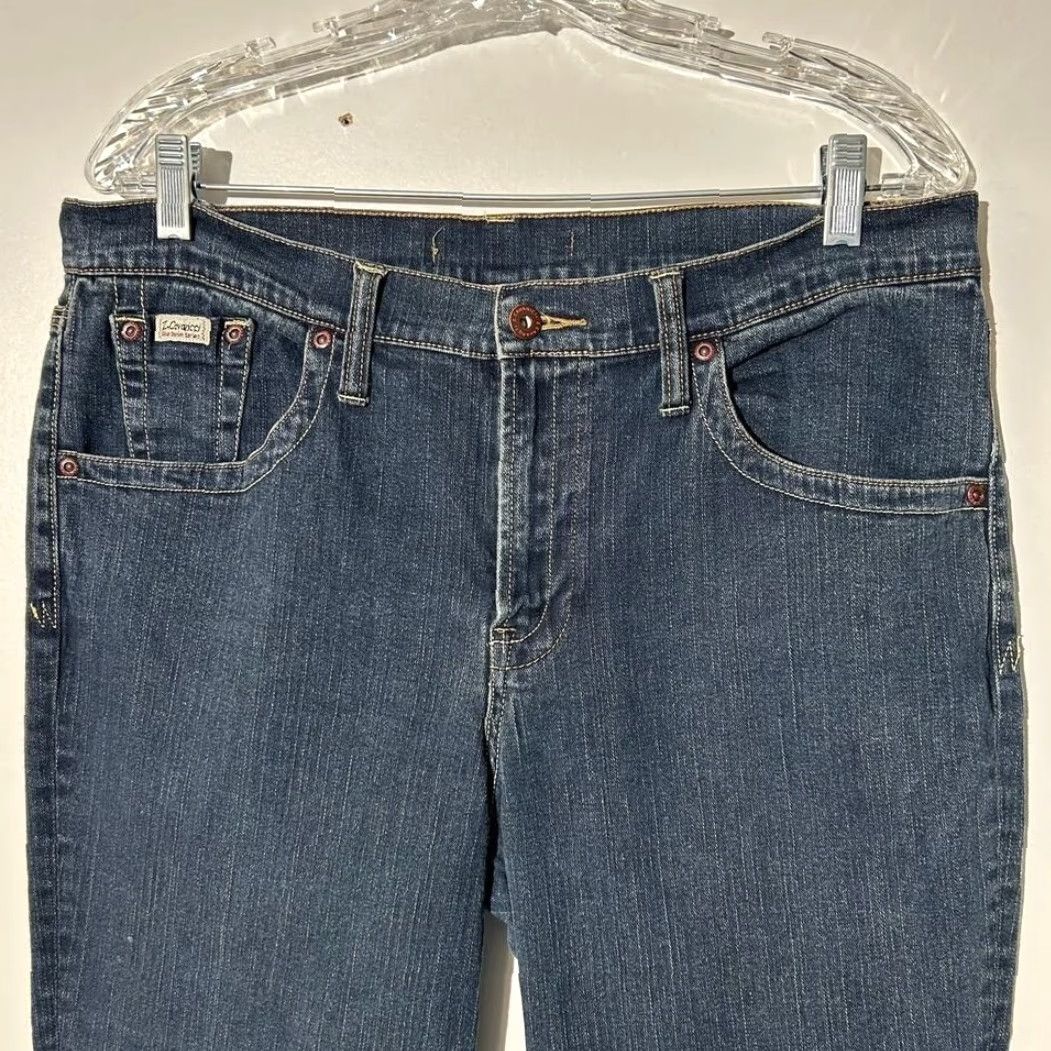 Vintage VINTAGE Z Cavaricci Jeans Womens 16W Dark Wash Stretch Straight Leg M58 Size 38" / US 16 / IT 52 - 2 Thumbnail