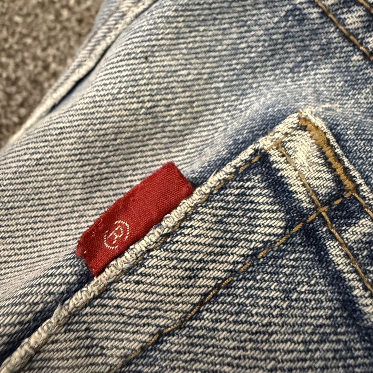 Warehouse 🔥🇯🇵 Vintage 90s Warehouse Distressed Denim Size US 31 - 17 Thumbnail