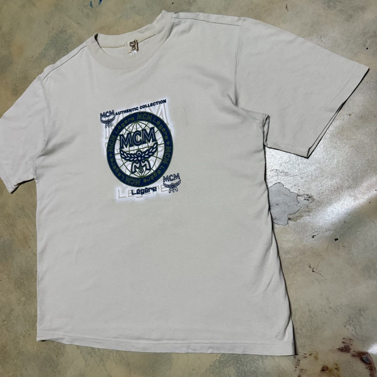 MCM MCM Big Logo T Shirt Size US L / EU 52-54 / 3 - 2 Thumbnail