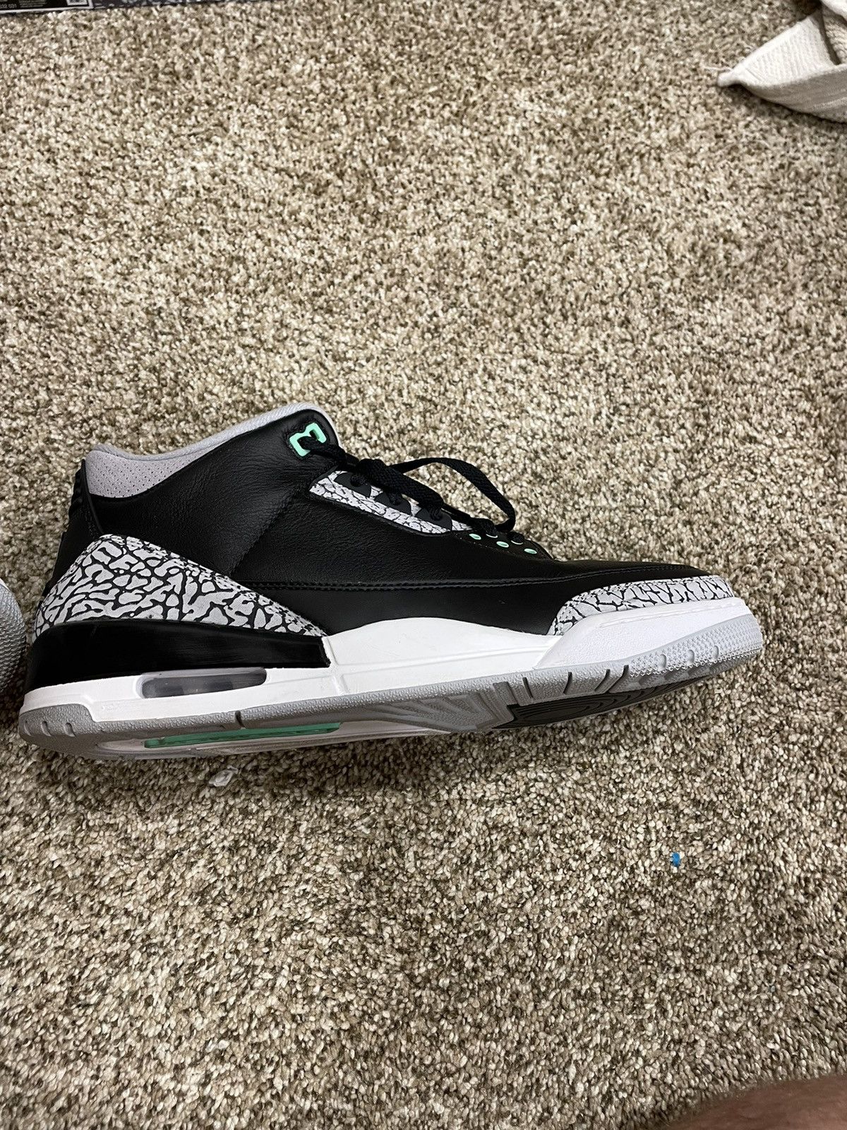 Jordan Brand Jordan 3 Green Glow Retro Size US 13 / EU 46 - 5 Thumbnail