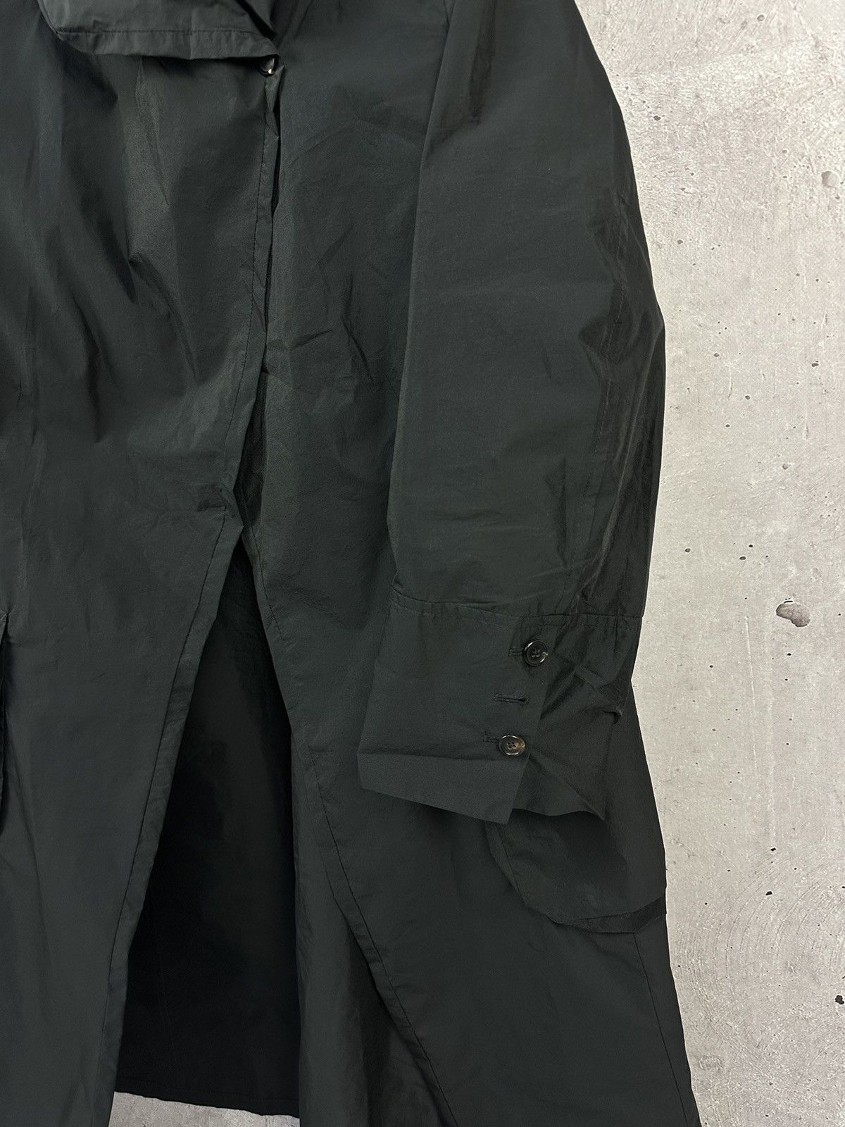 Designer × Vintage Vintage Oversized Black Long Sleeve Dress Size M / US 6-8 / IT 42-44 - 6 Thumbnail
