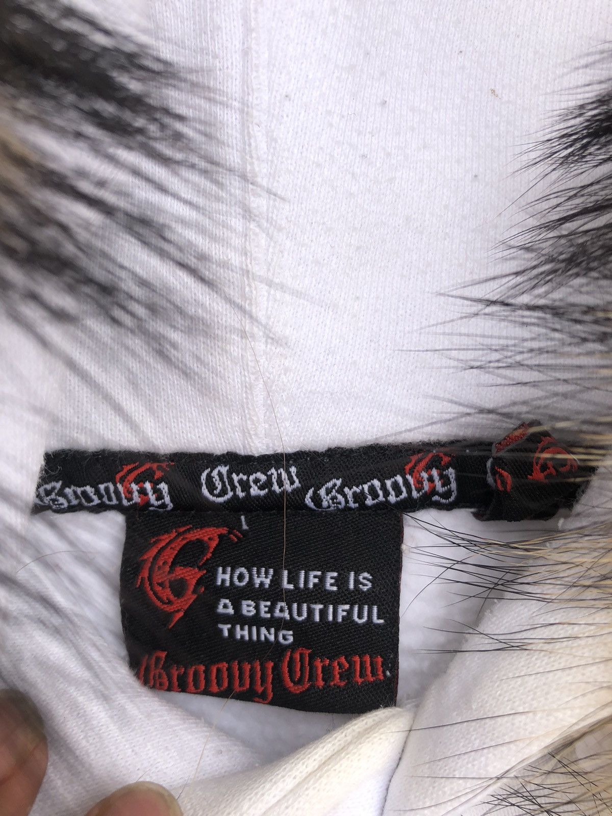 If Six Was Nine Japanese Poem Fur Hoodie Ifsixwasnine LGB Style Size US XL / EU 56 / 4 - 7 Thumbnail