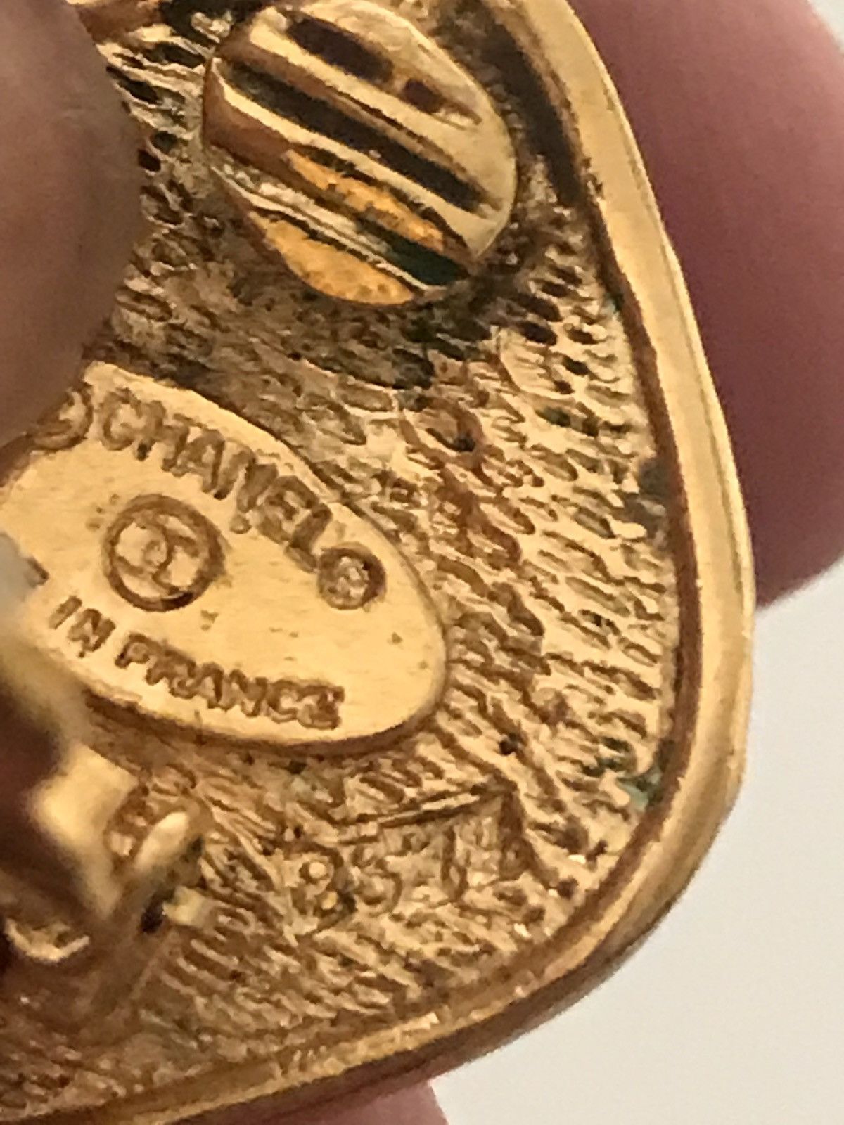 Chanel CHANEL MONOGRAM EARRINGS Size ONE SIZE - 9 Thumbnail