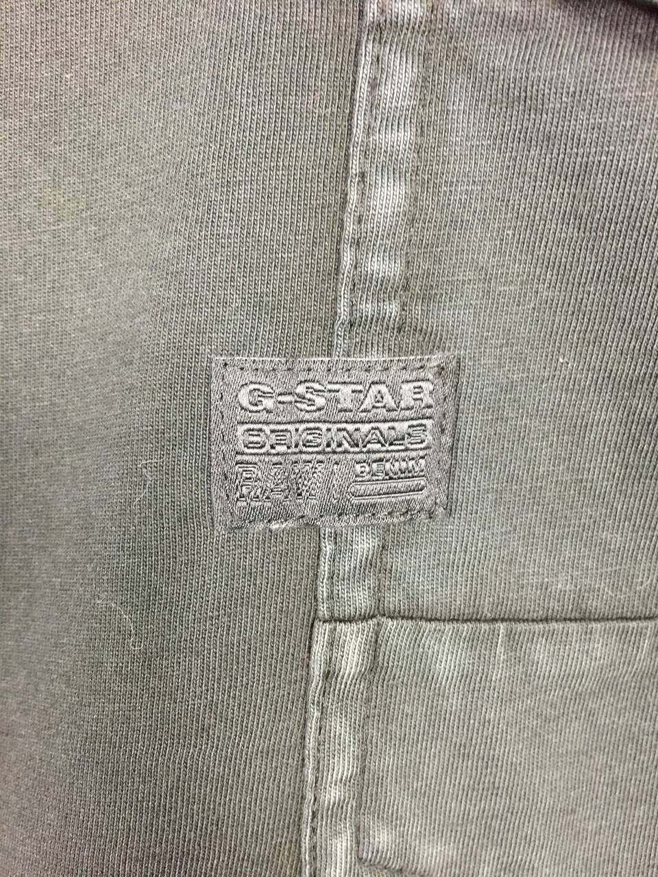 G-Star × Vintage G Star Raw Originals Denim Pocket Tee Size US L / EU 52-54 / 3 - 4 Thumbnail